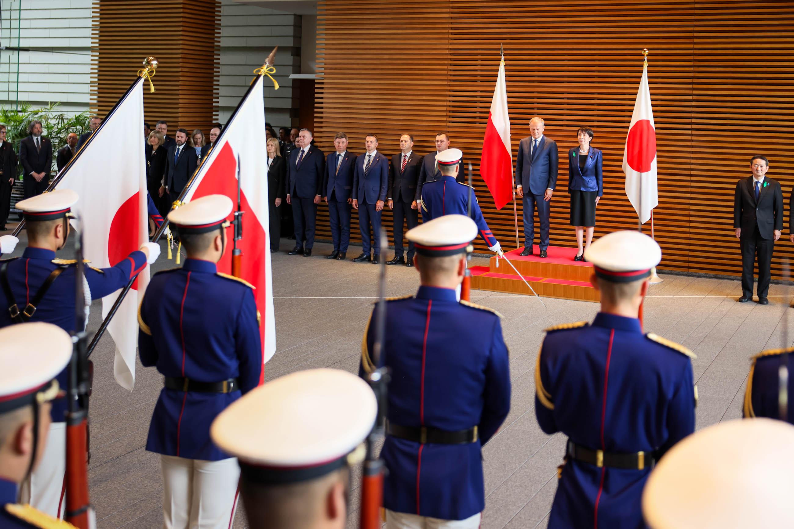 儀じょう隊による栄誉礼及び儀じょう２