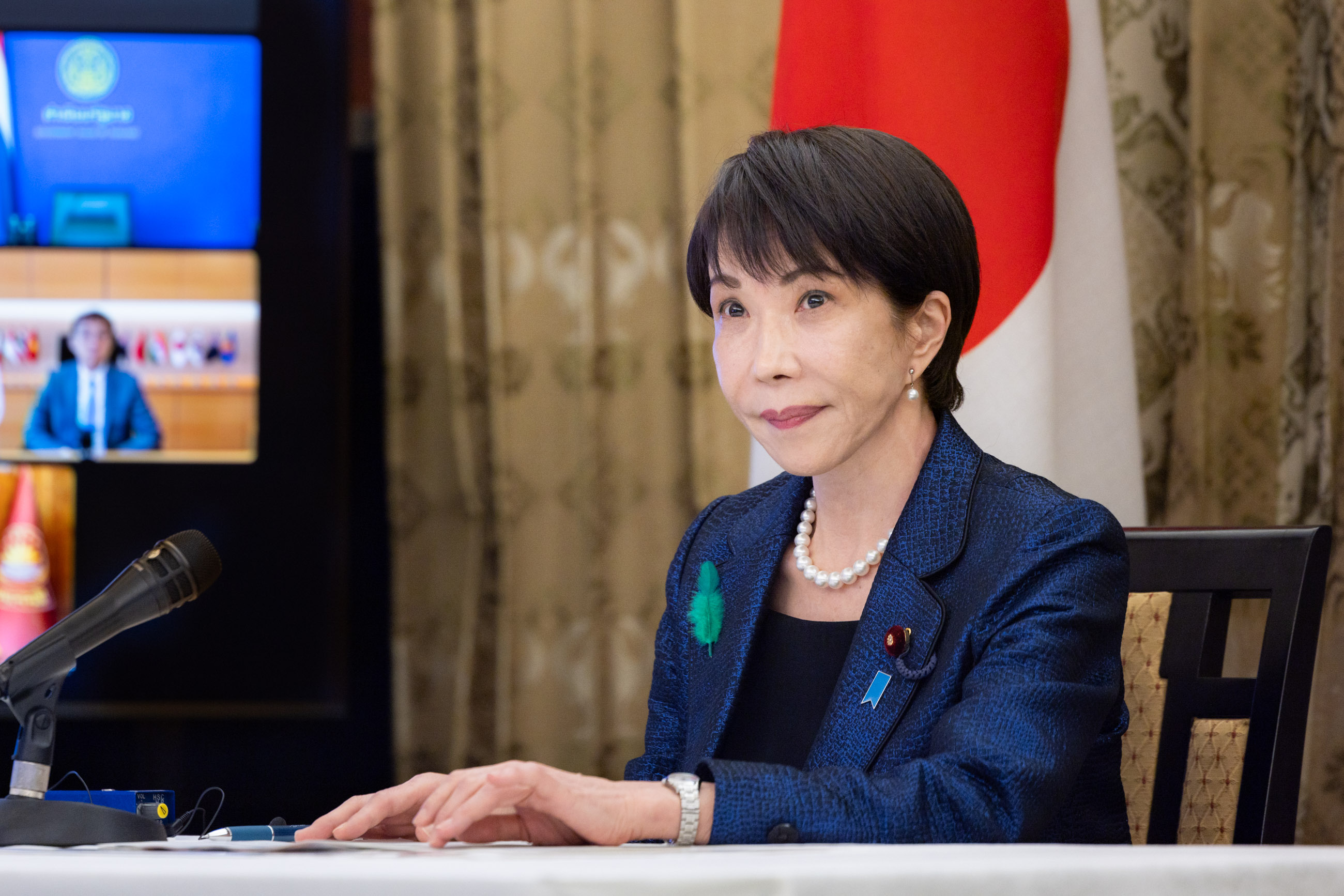 首脳会合に臨む高市総理１