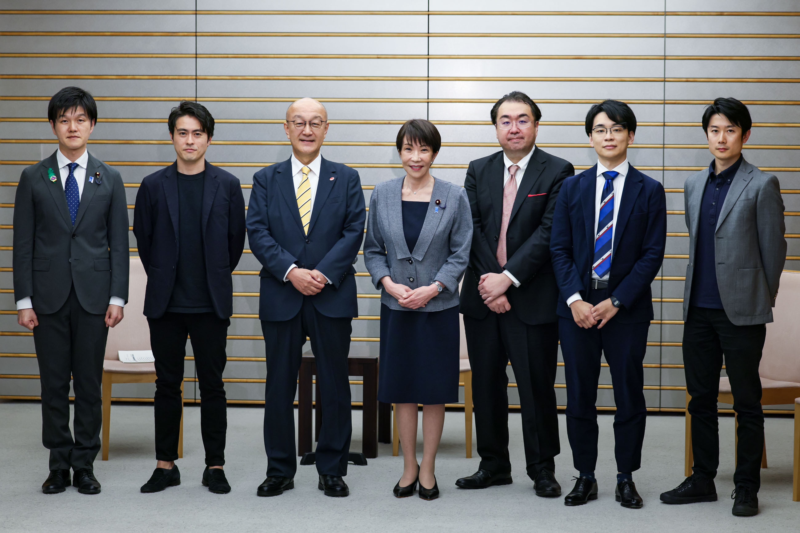 面会する高市総理１