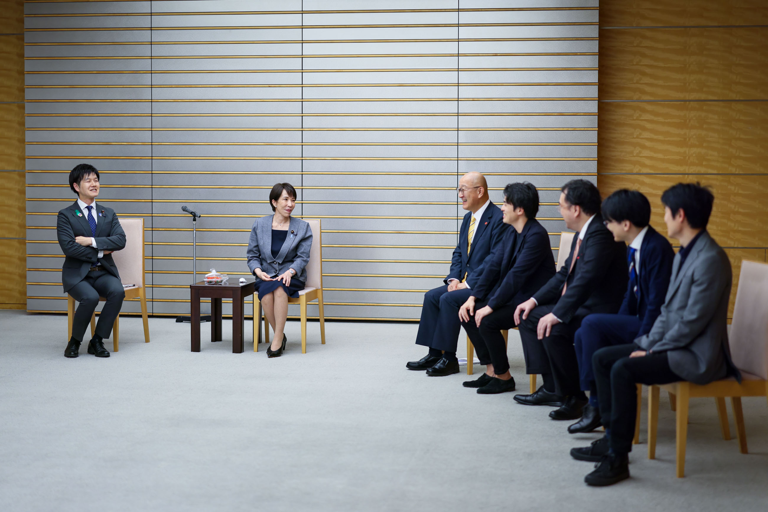 面会する高市総理３