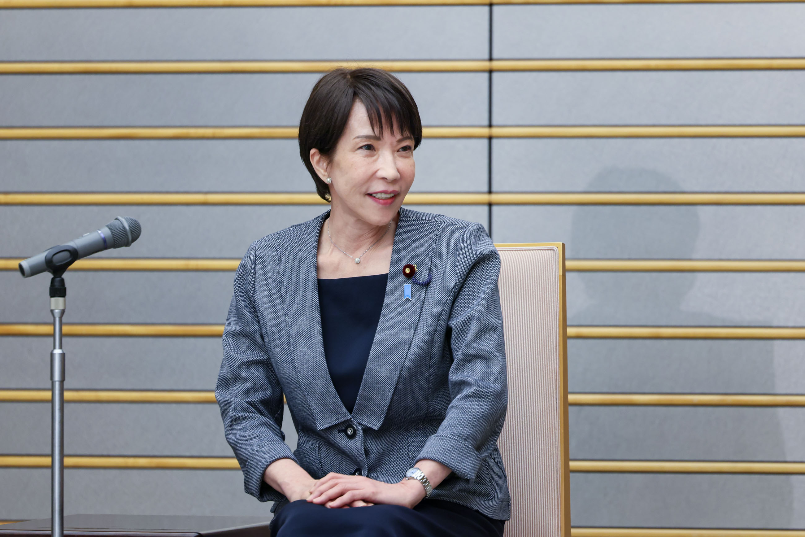 面会する高市総理４