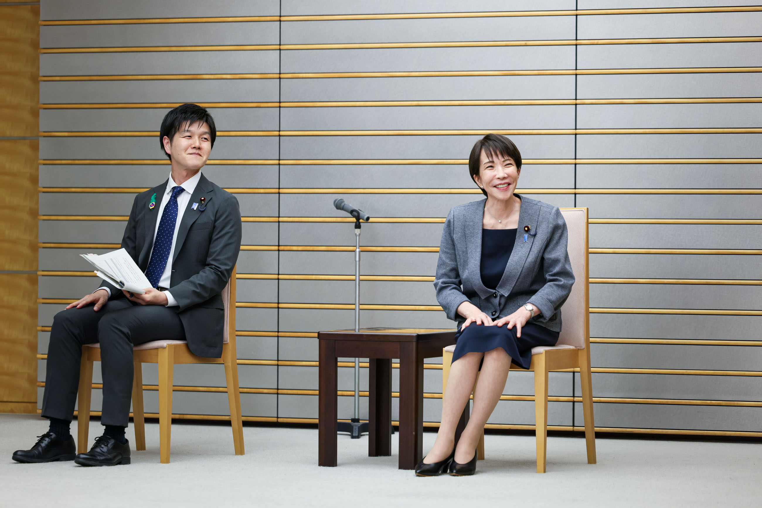 面会する高市総理５