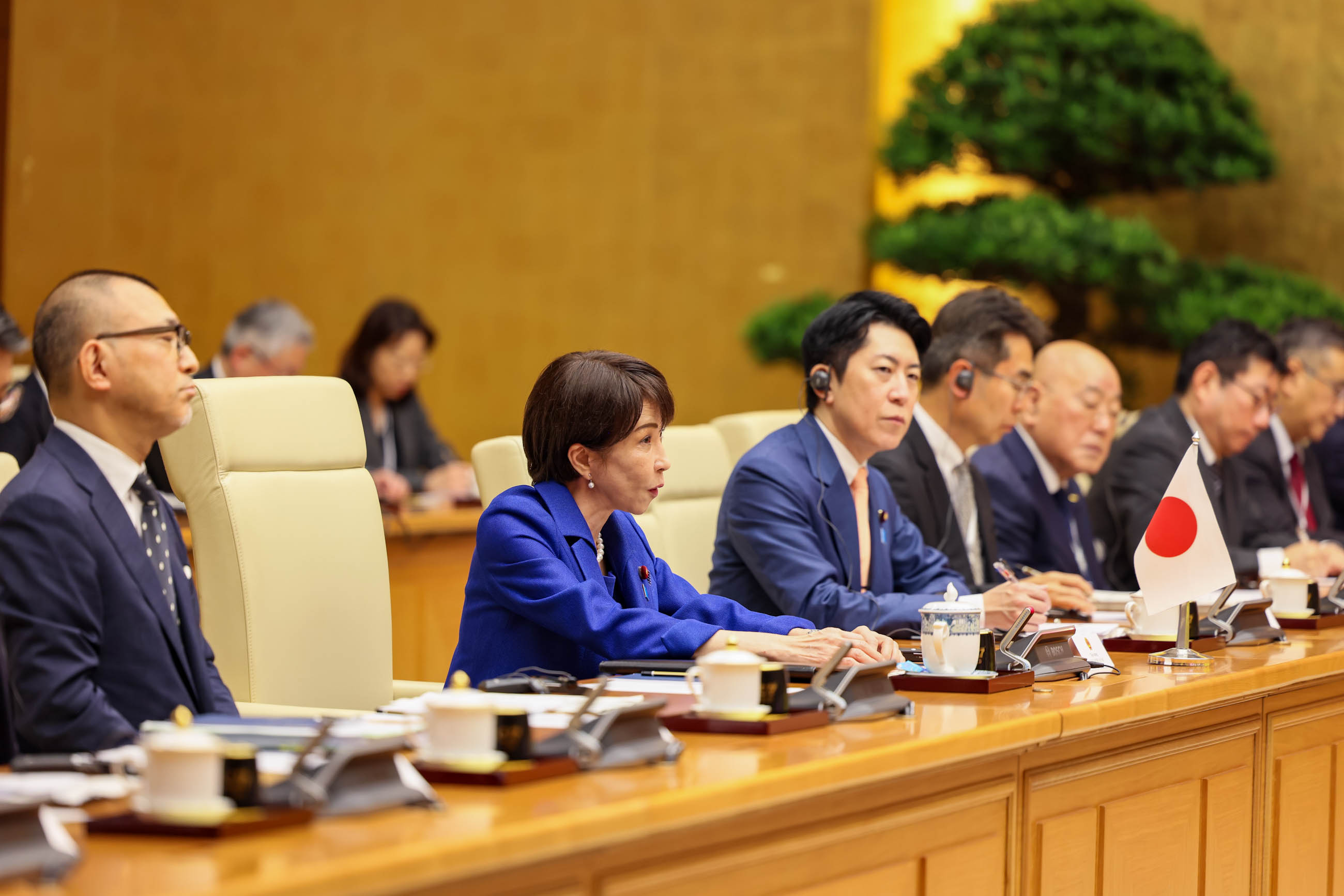 日・ベトナム首脳会談（拡大会合）４
