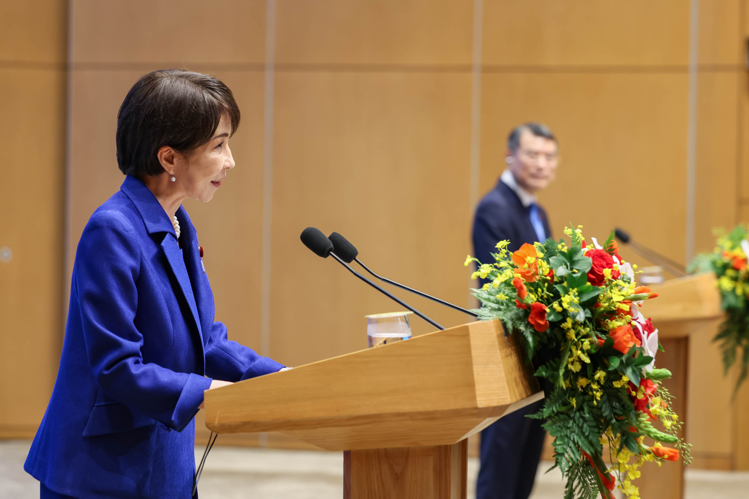 共同記者発表５