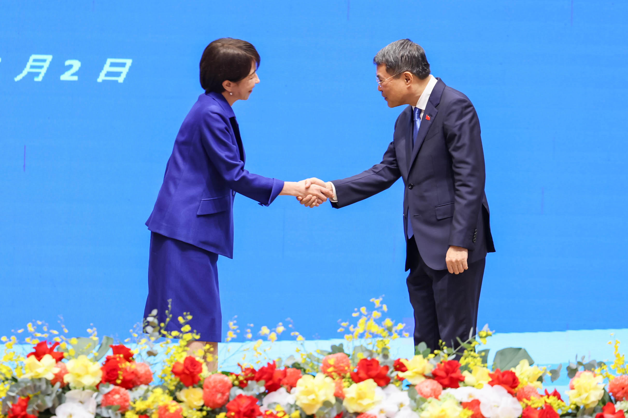 共同記者発表９
