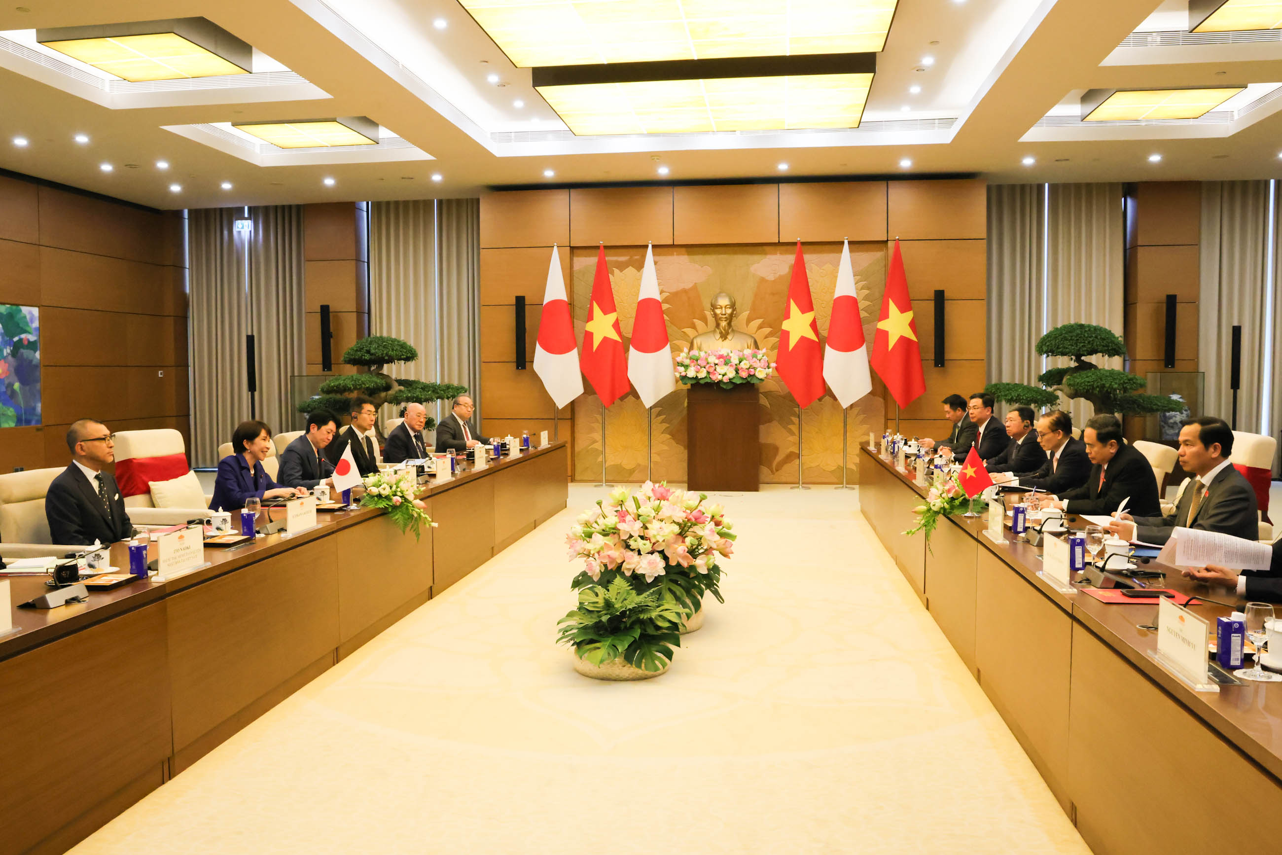 マン国会議長との会談４