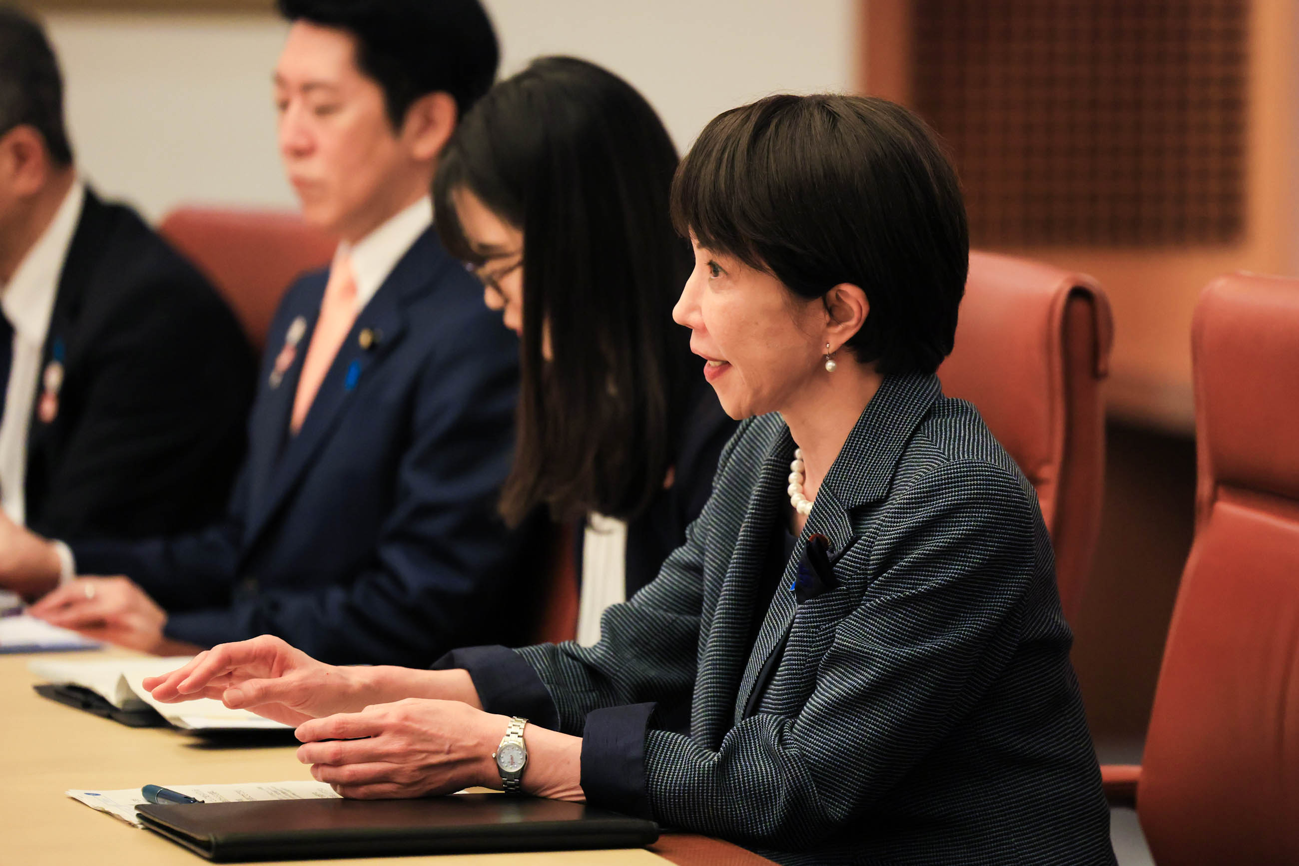 日豪首脳会談（拡大会合）５