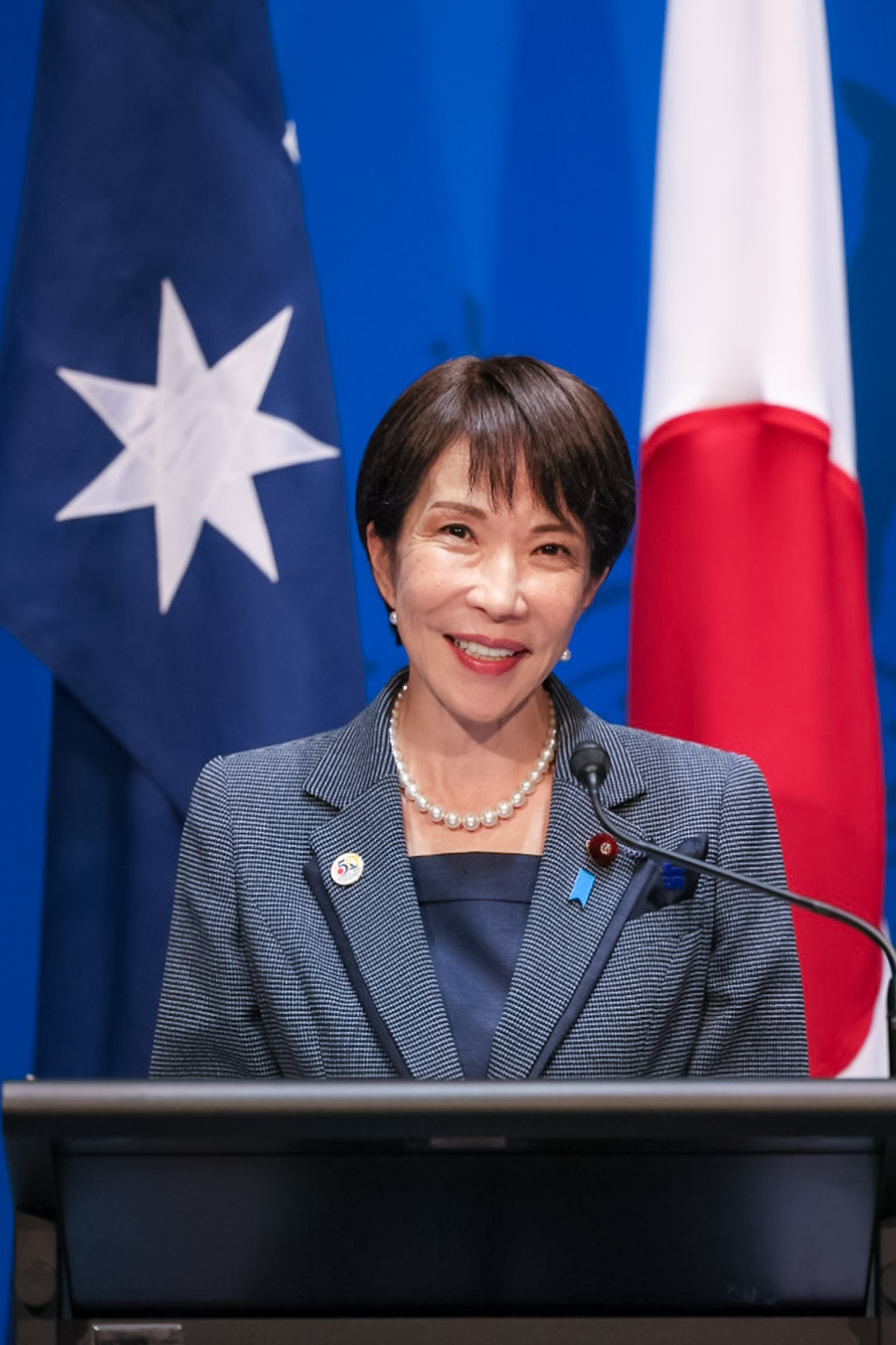 共同記者発表９