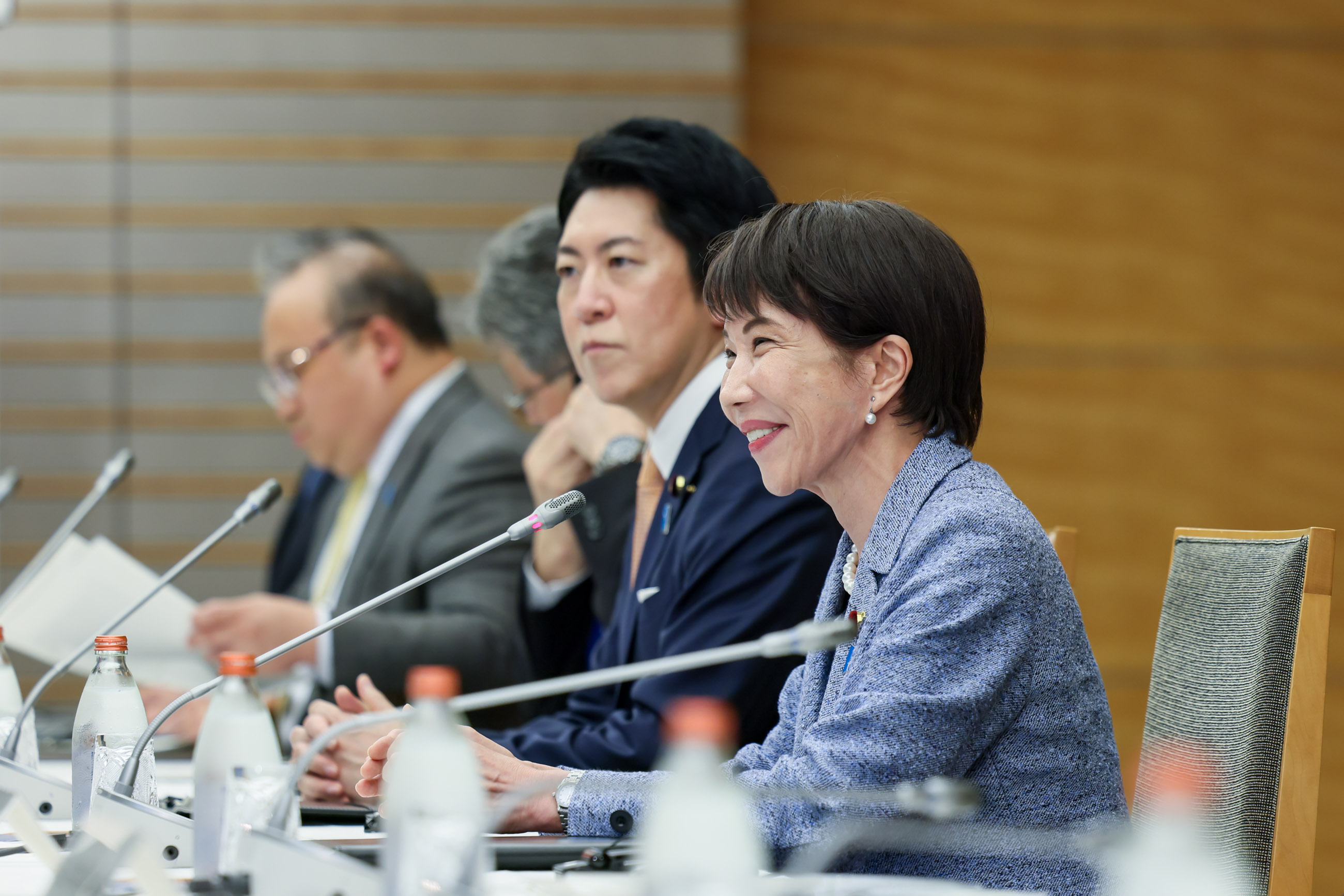 グテーレス国連事務総長と会談する高市総理４