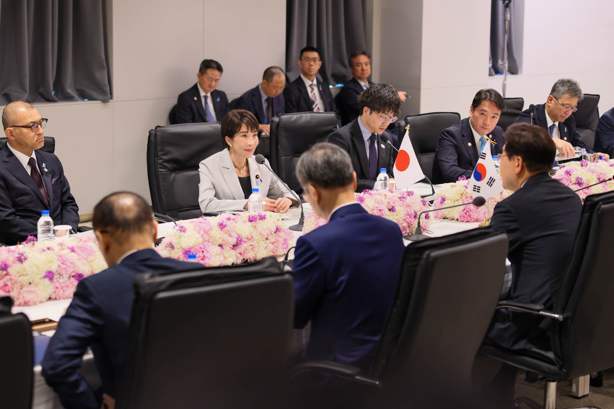 日韓首脳会談（拡大会合）１１