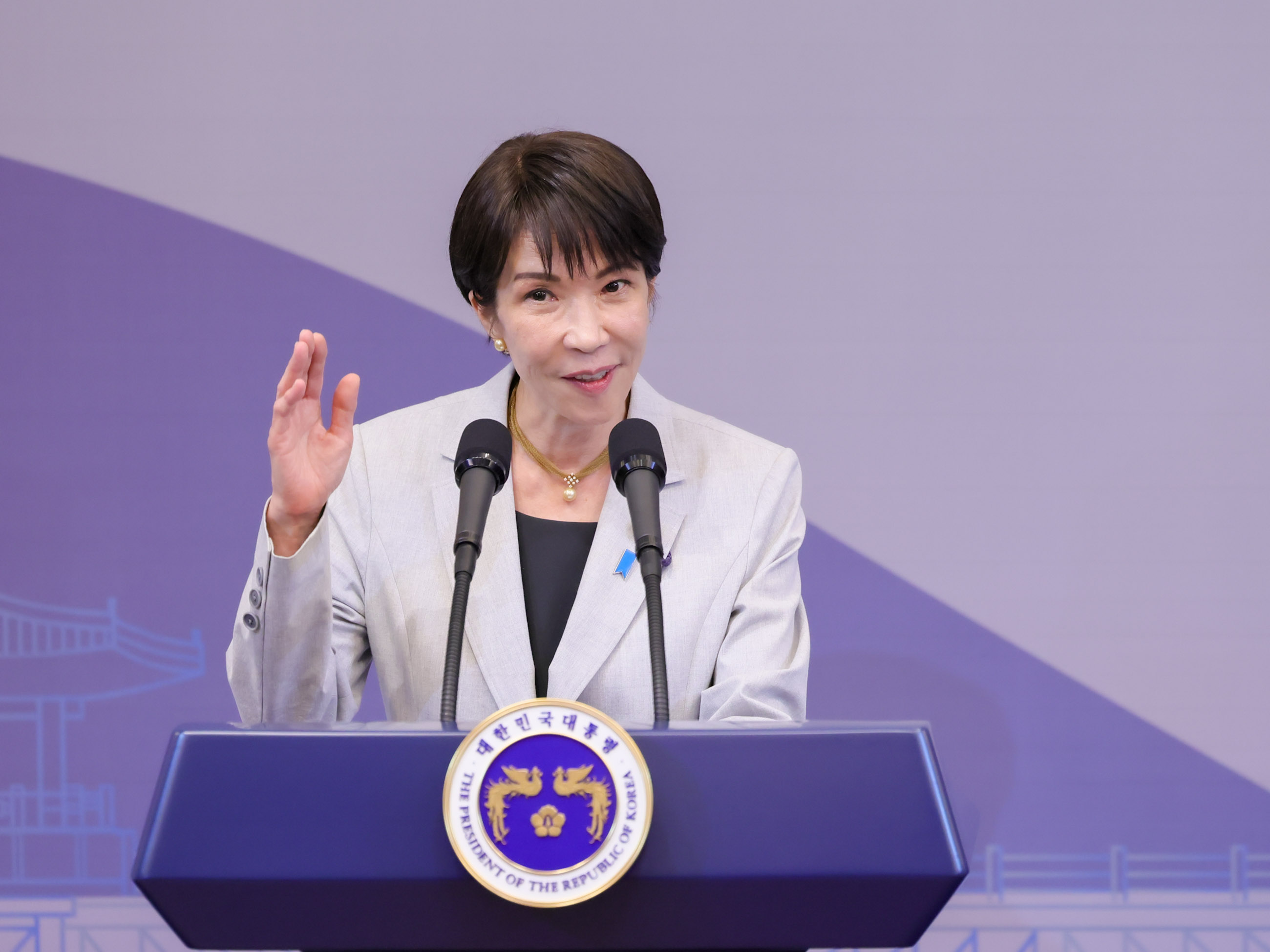 共同記者発表４