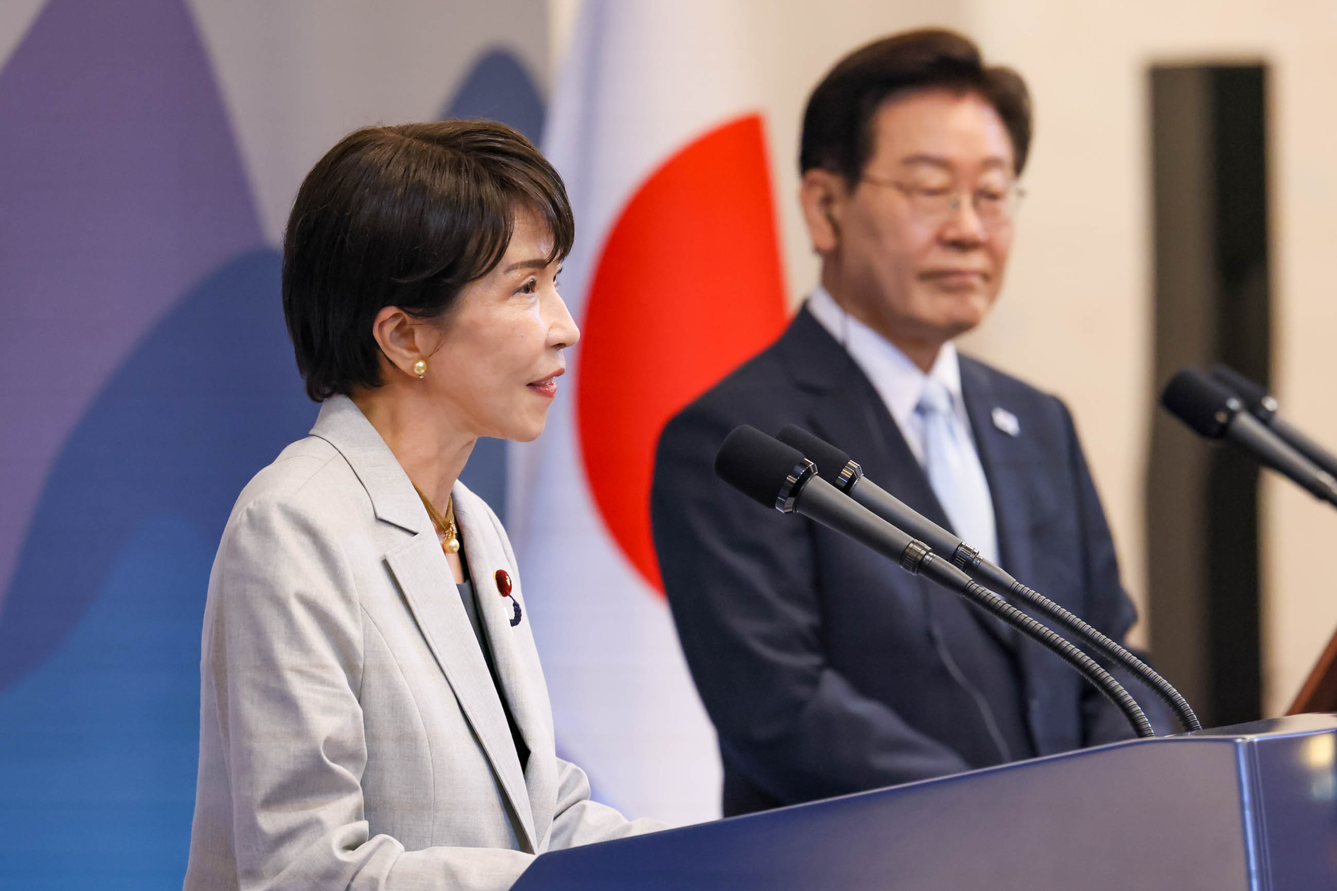 共同記者発表５