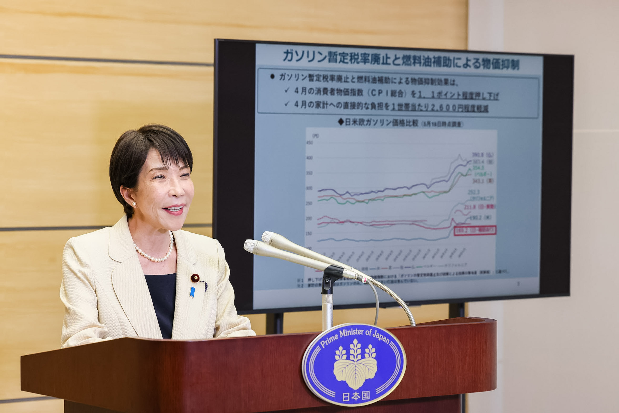 会見する高市総理２