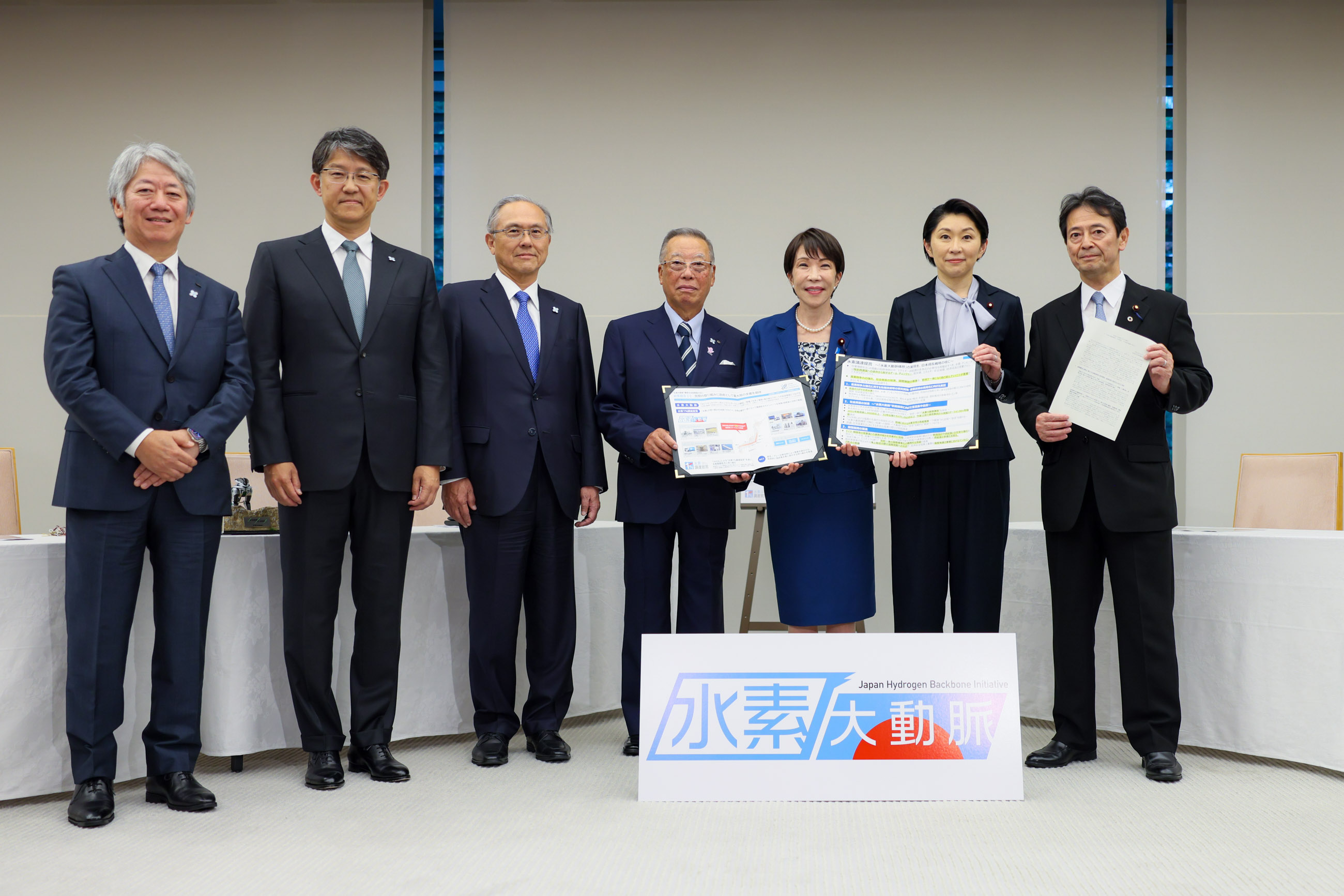 申入れを受ける高市総理１