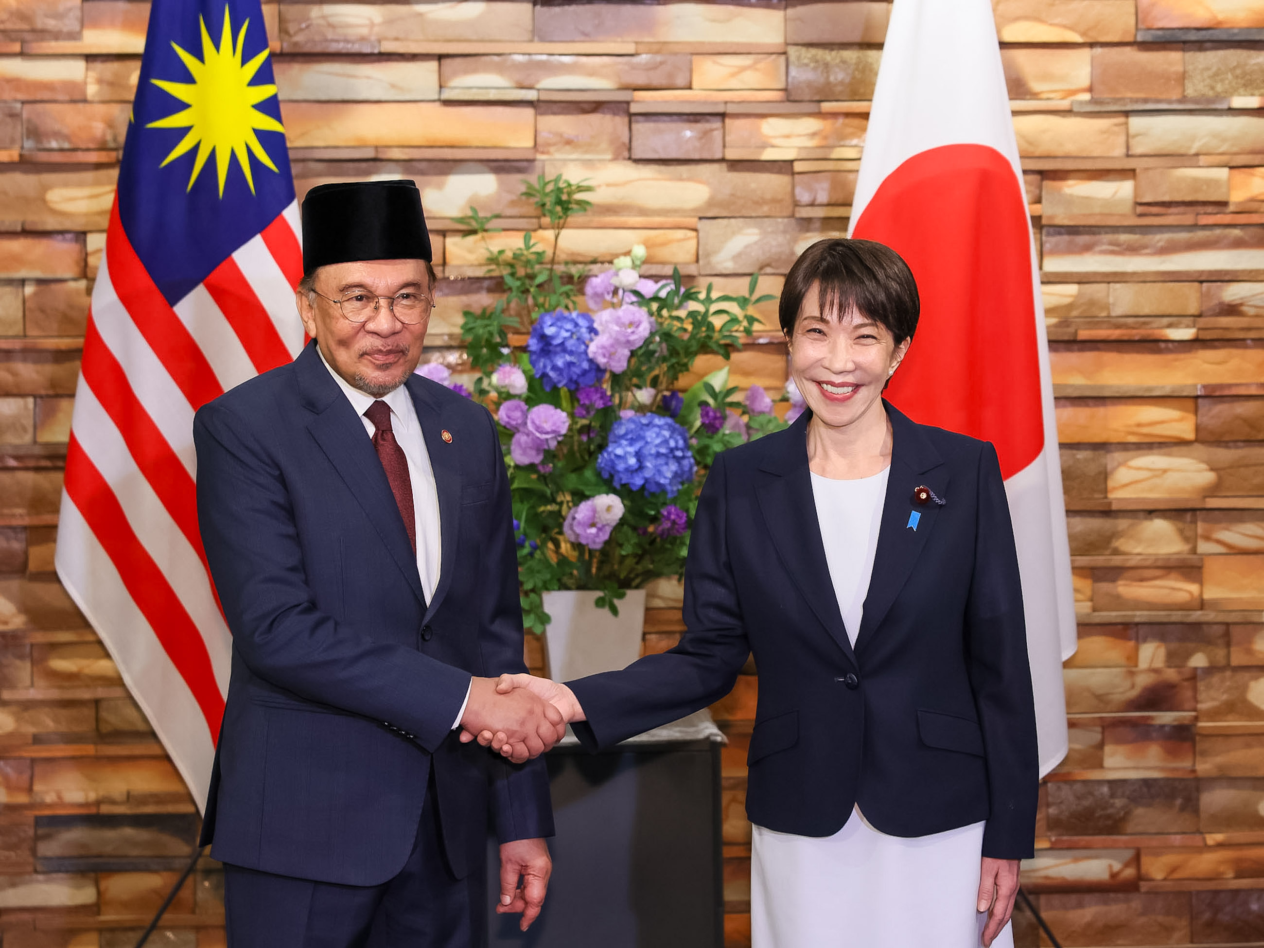 日・マレーシア首脳会談１