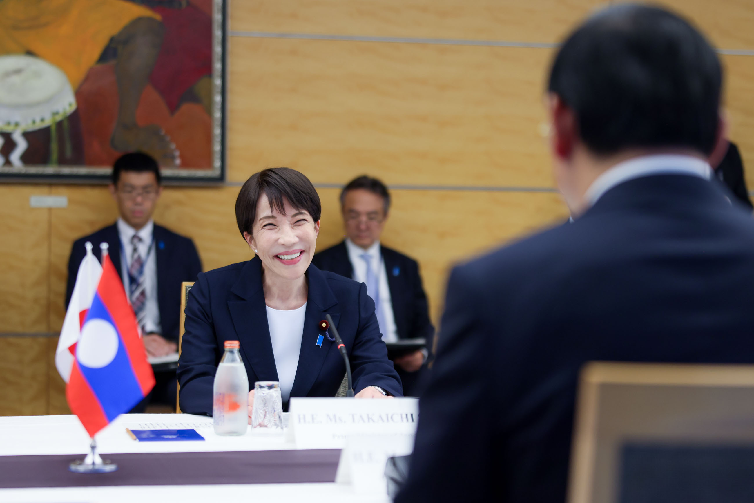 日・ラオス首脳会談６