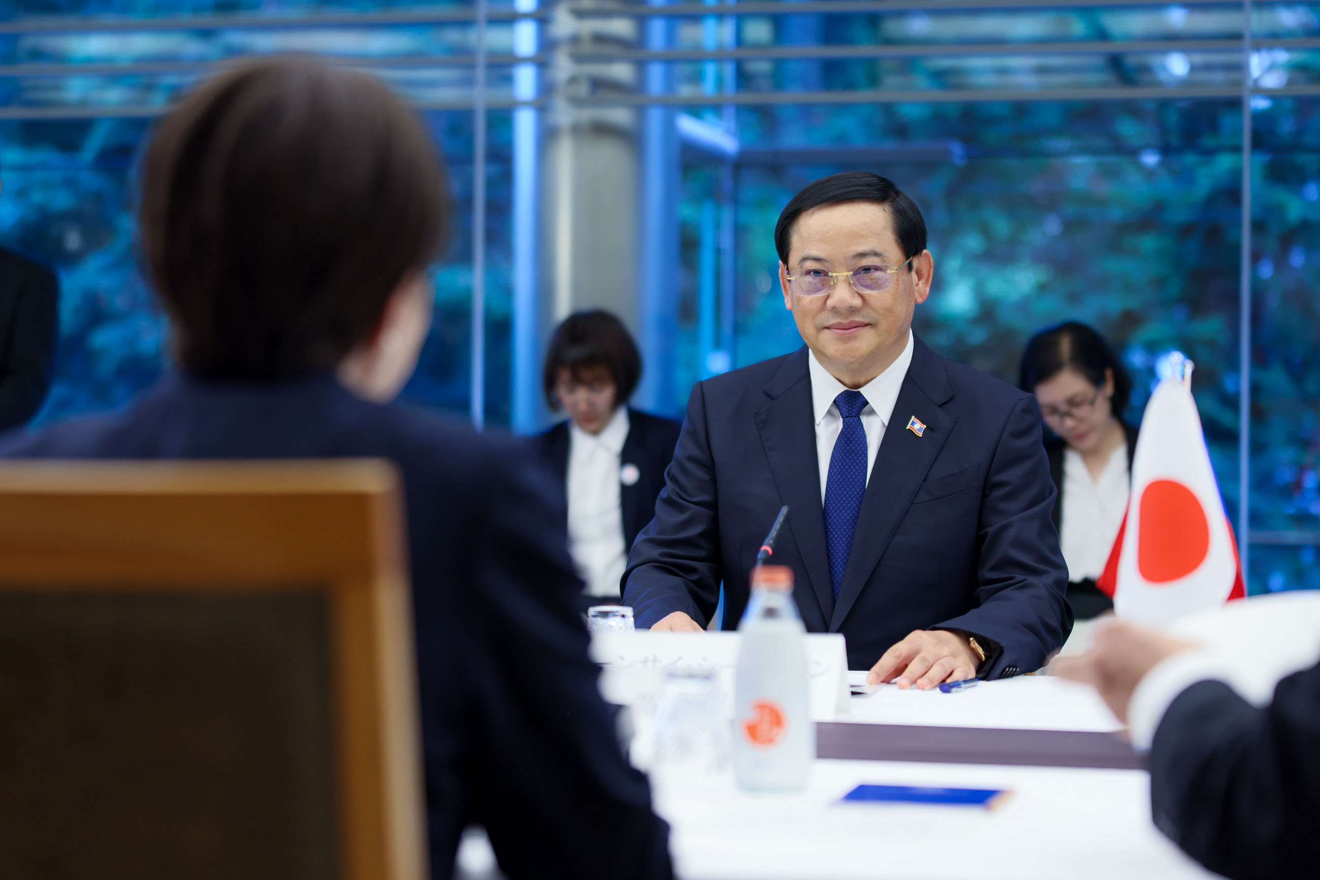 日・ラオス首脳会談７