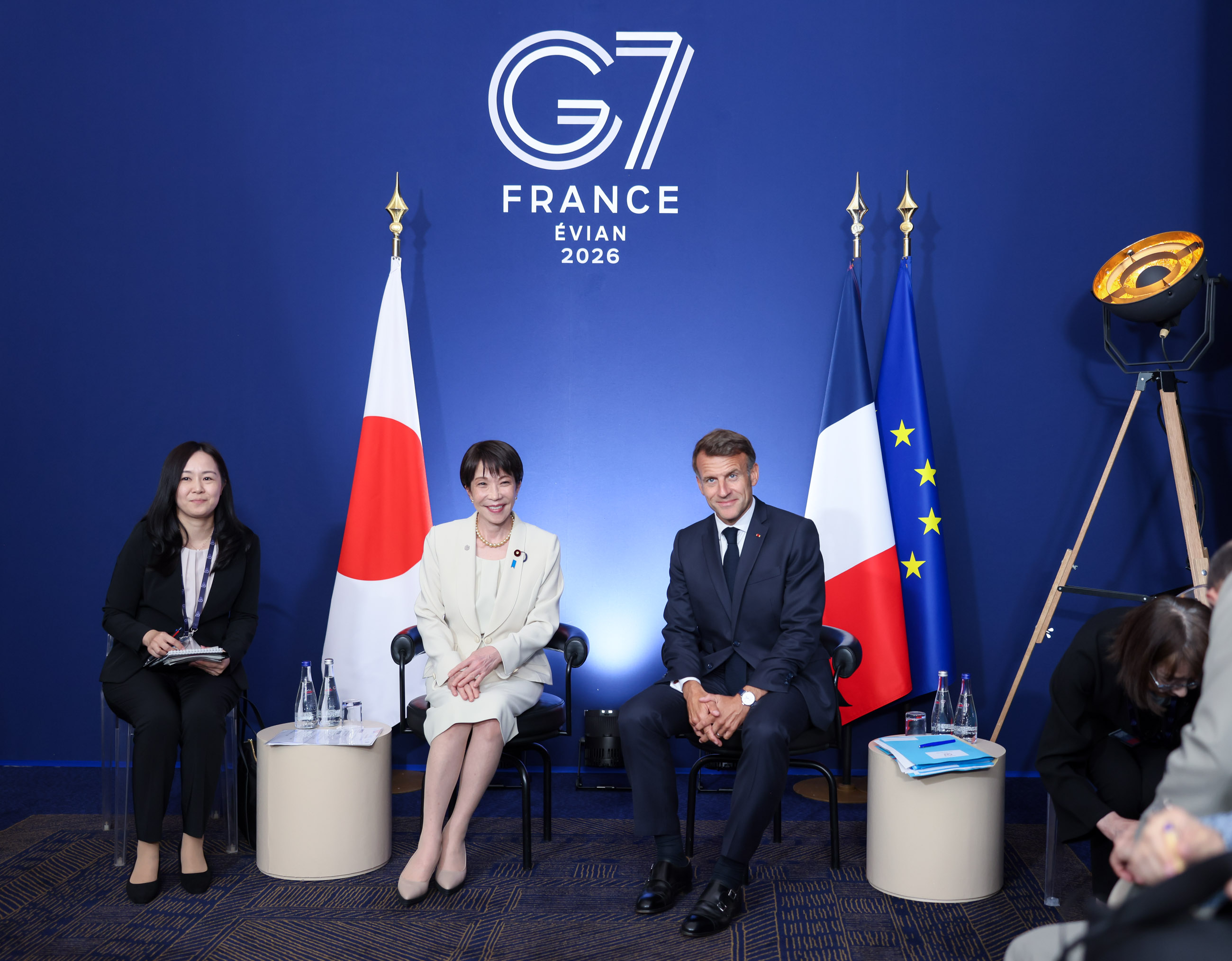 日仏首脳会談１