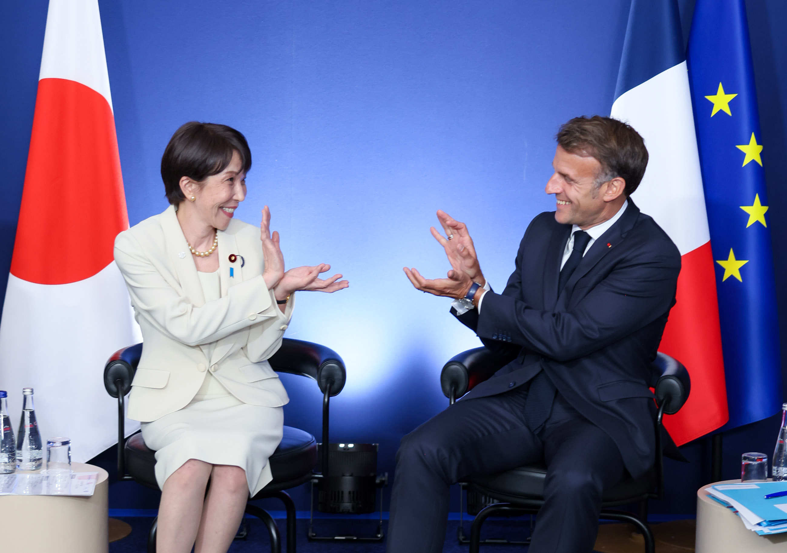 日仏首脳会談２