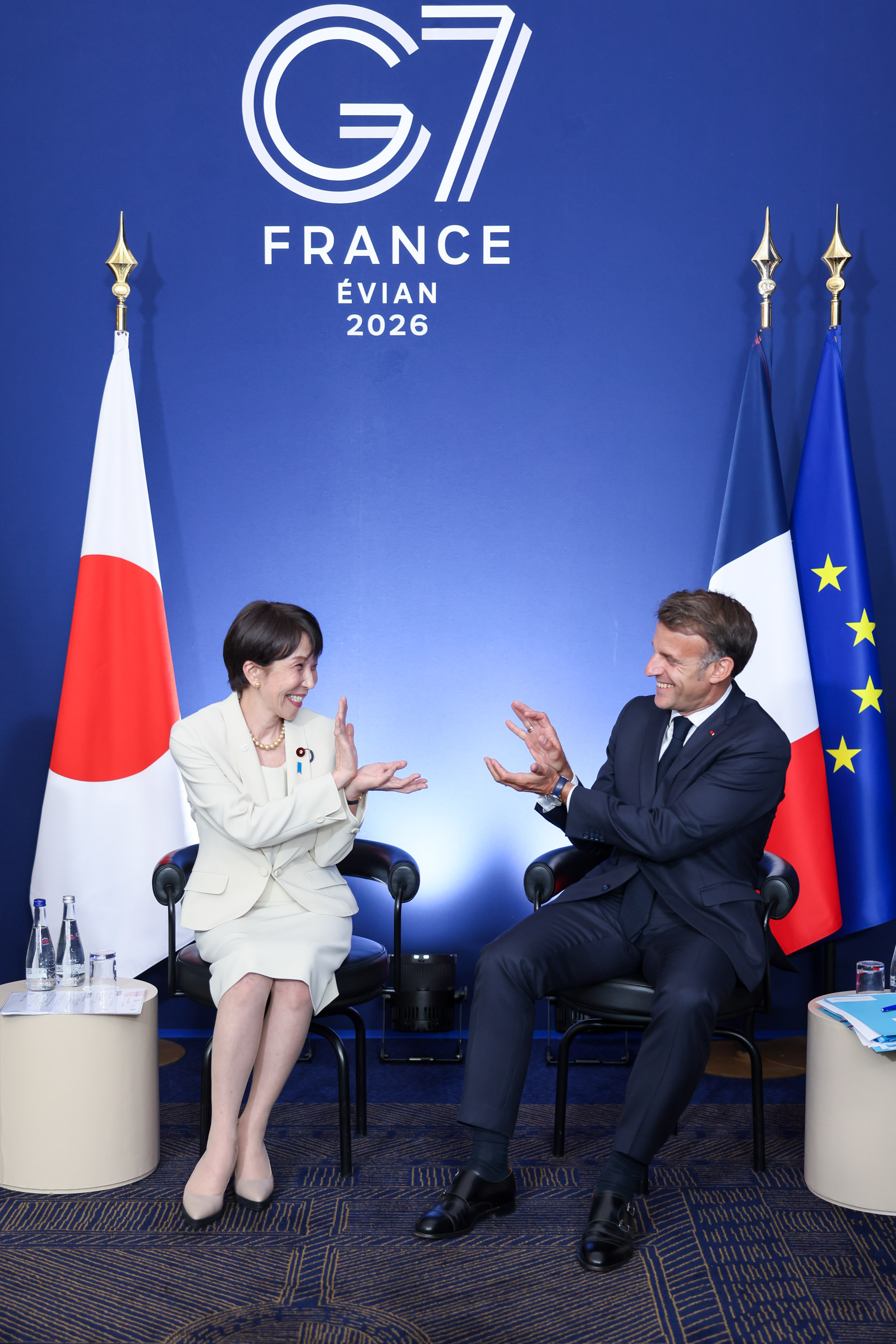 日仏首脳会談３