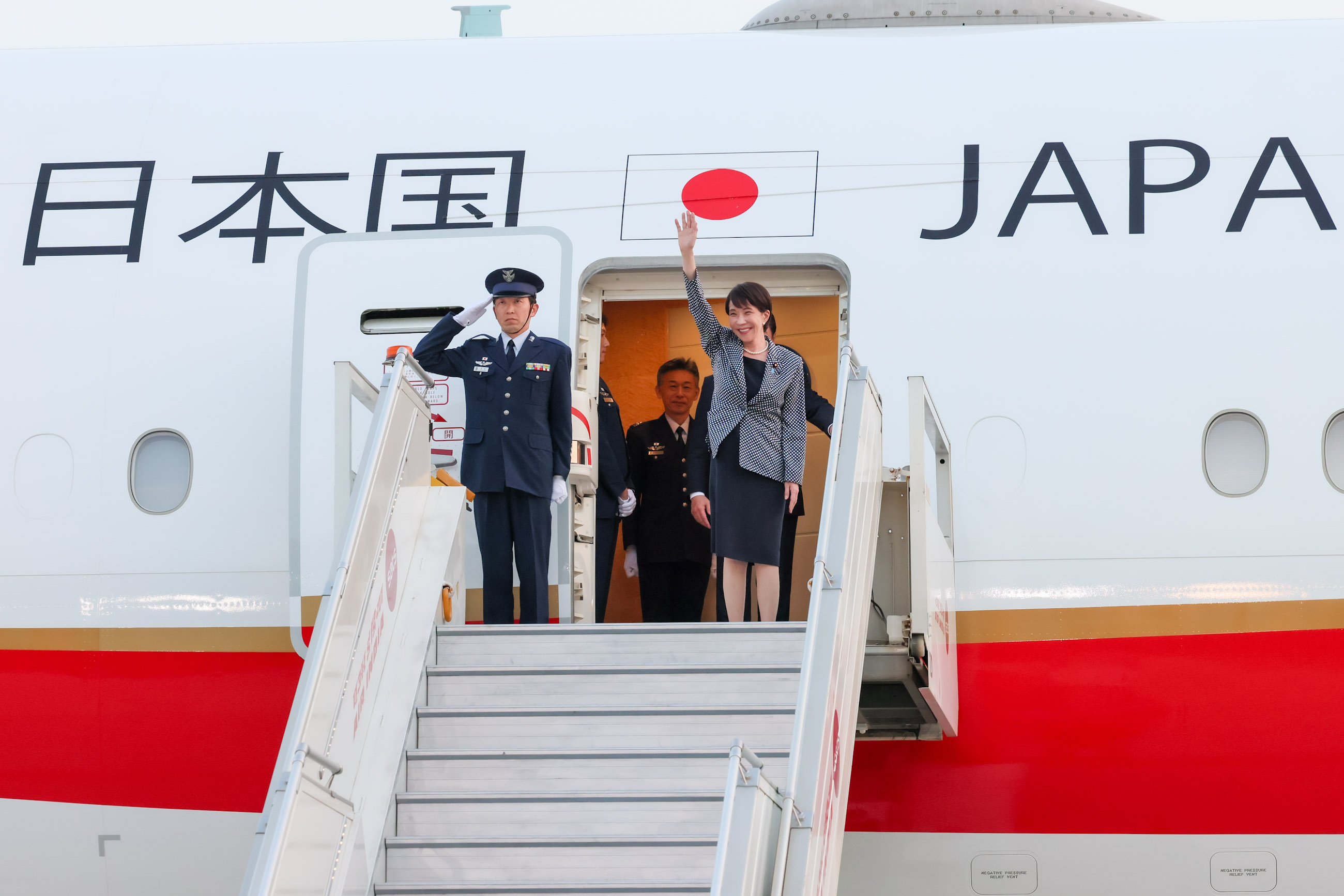 インドに到着した高市総理３