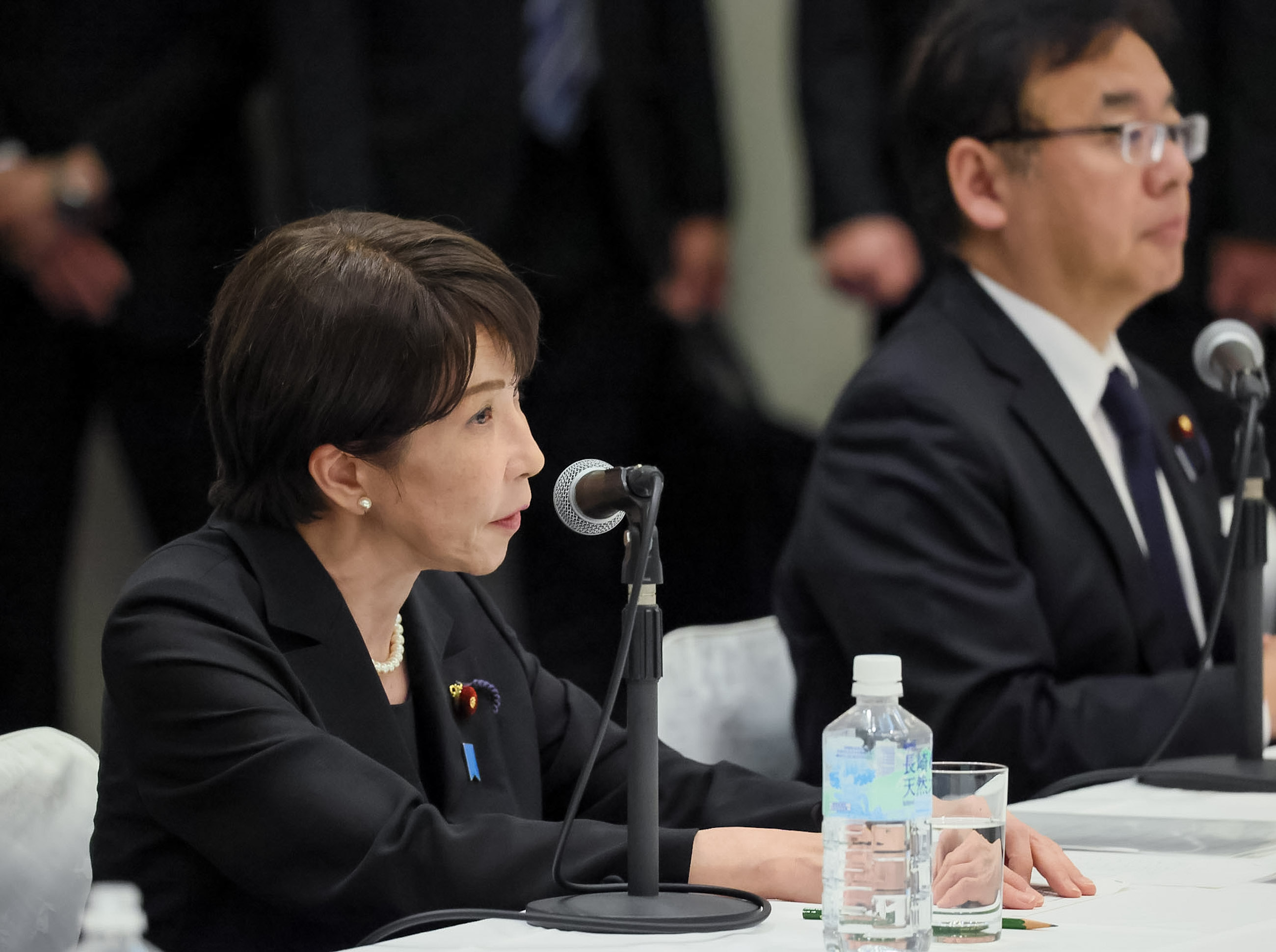 被爆者代表から要望を聞く高市総理３