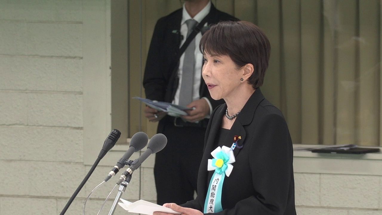 令和８年度全国戦没者追悼式総理大臣式辞