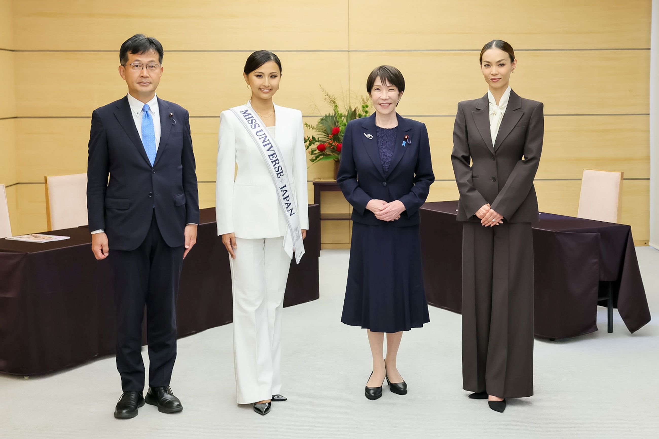 表敬を受ける高市総理