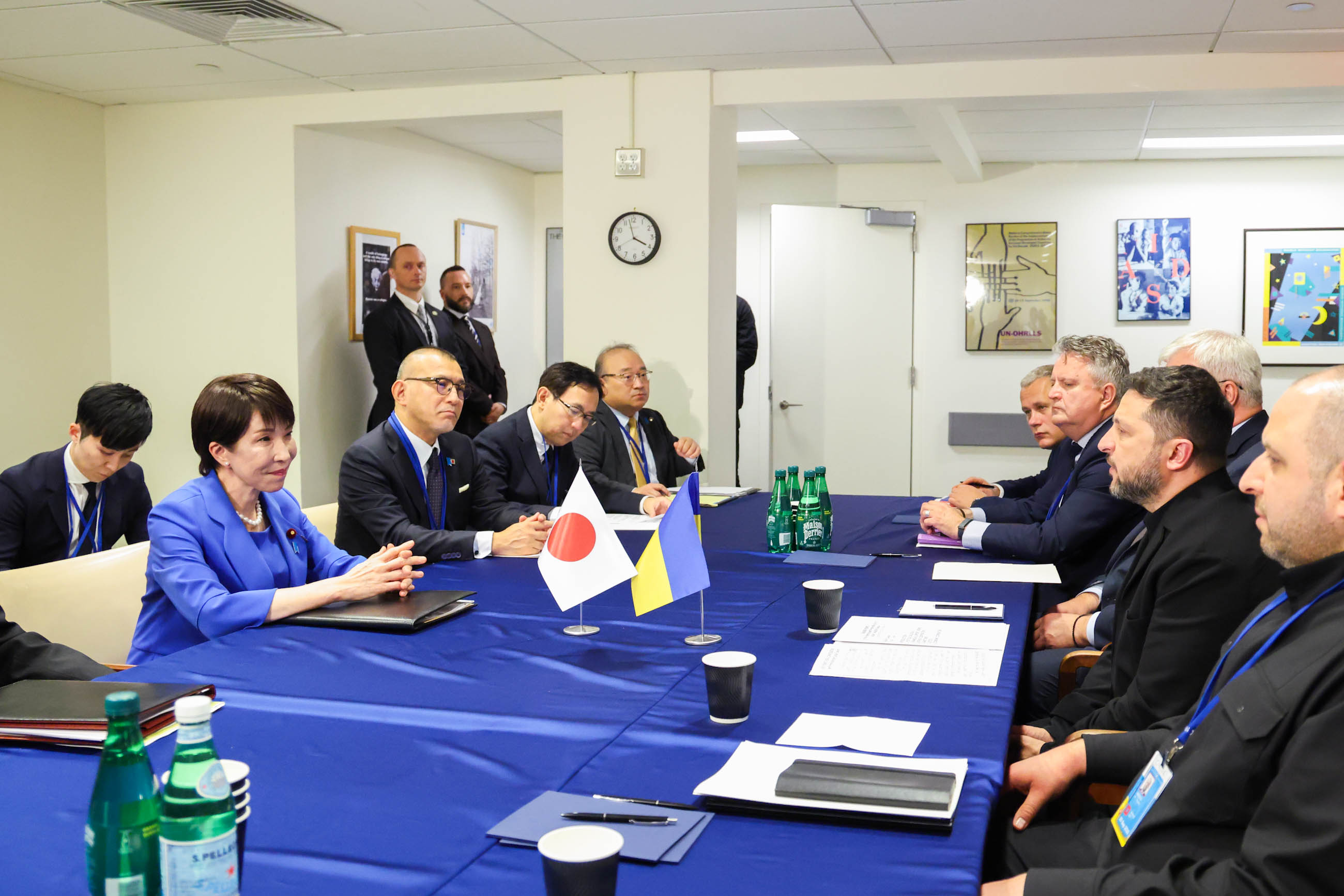 日・ウクライナ首脳会談２