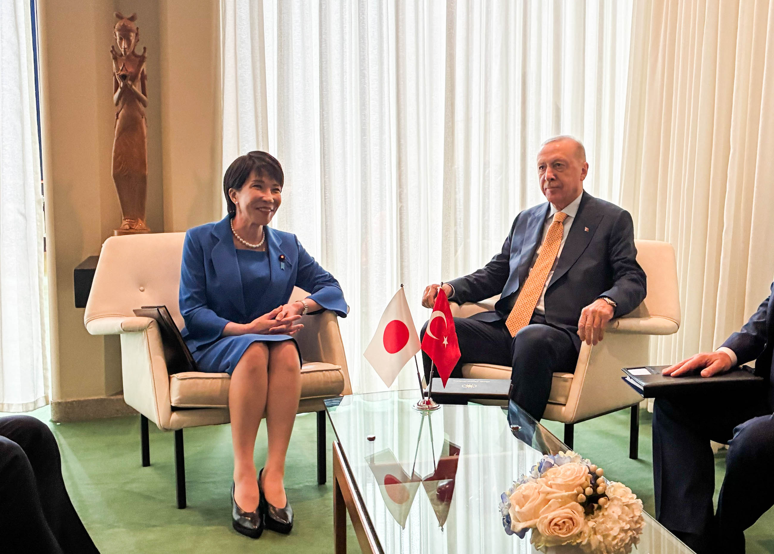 日・トルコ首脳会談２（写真提供：外務省）