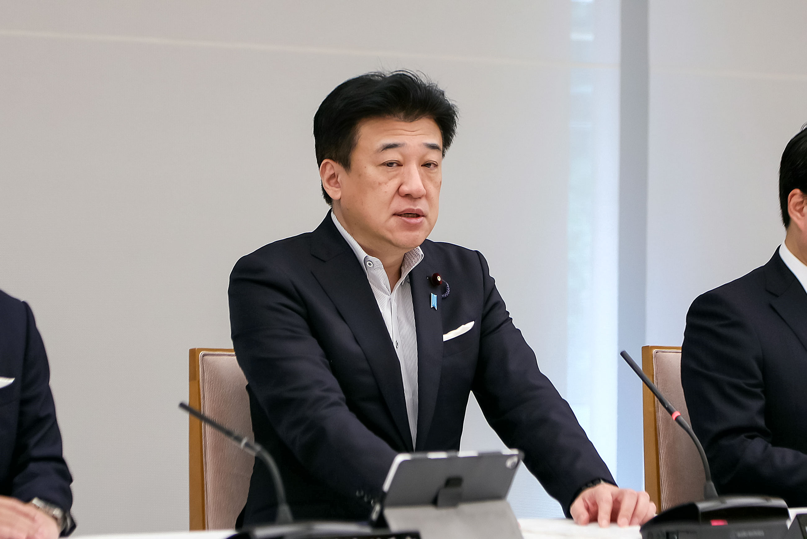 訓示を行う木原官房長官３