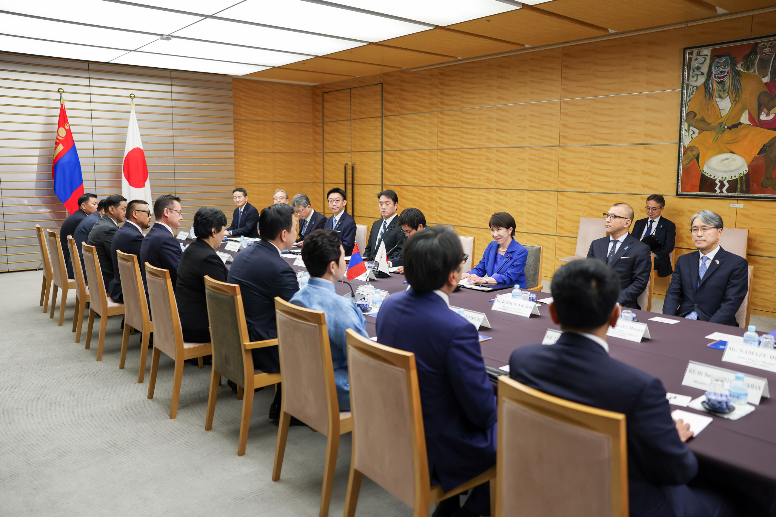 日・モンゴル首脳会談８