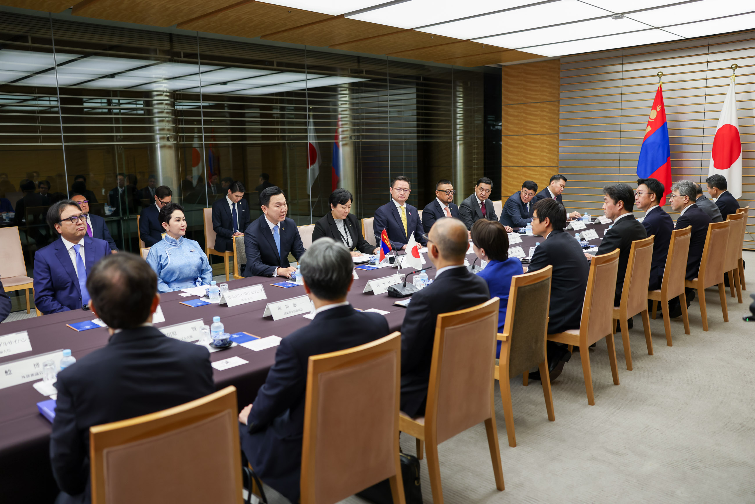 日・モンゴル首脳会談１１