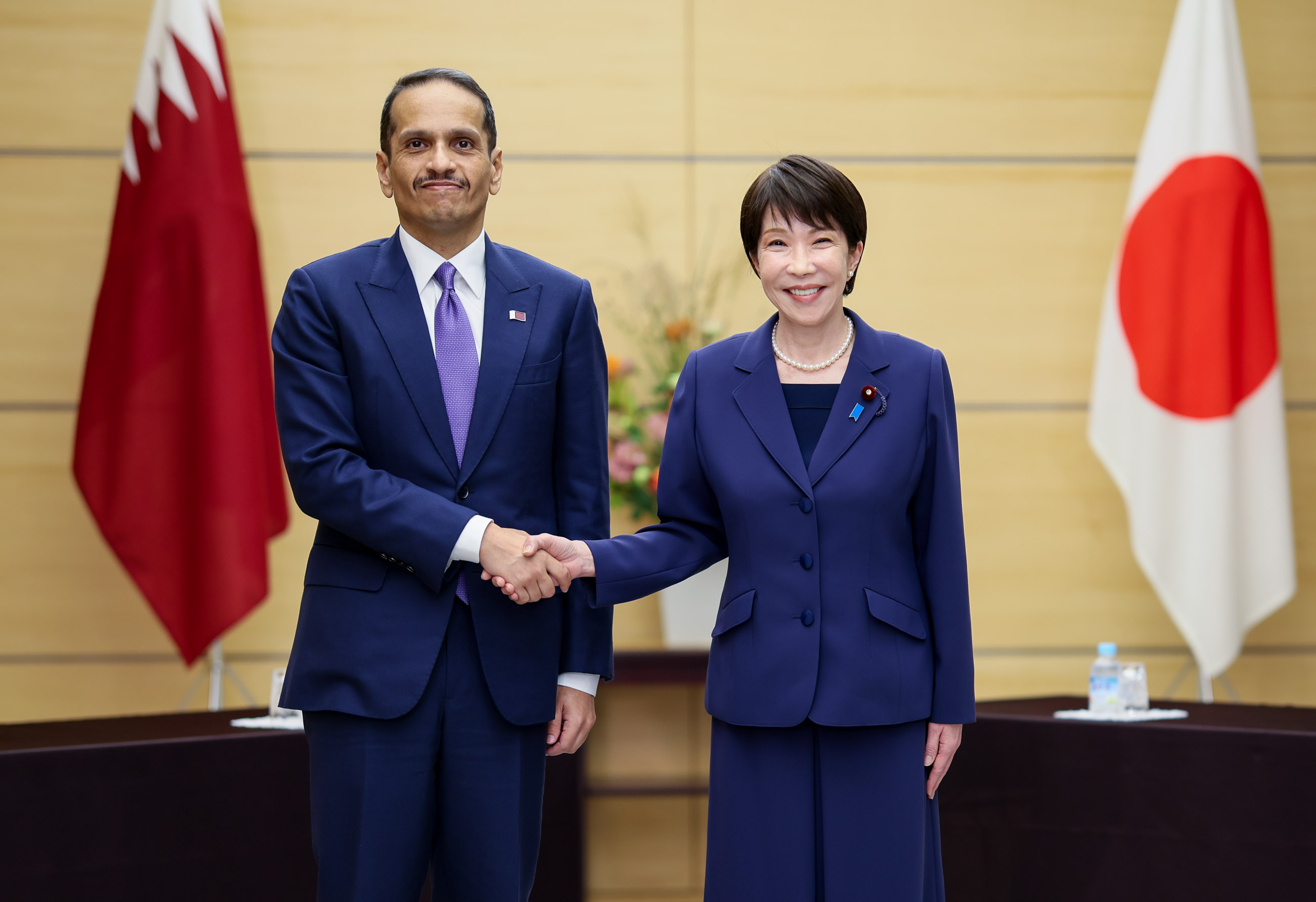 ムハンマド首相兼外務大臣との会談１