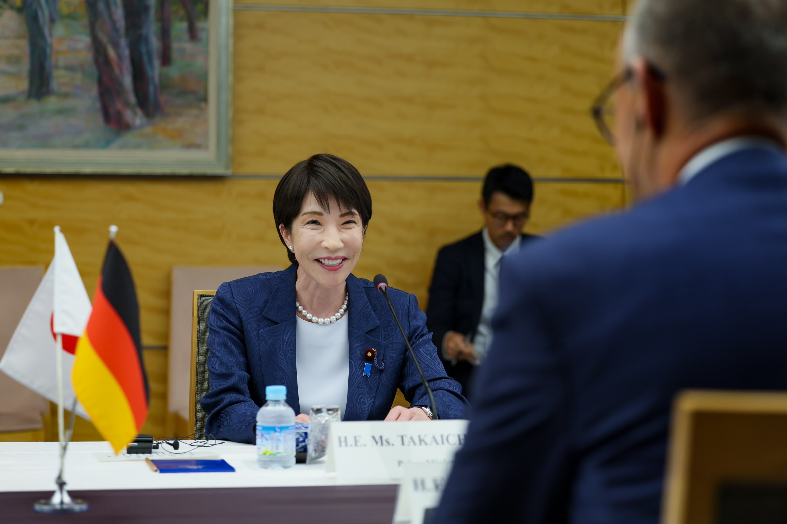 日独首脳会談７