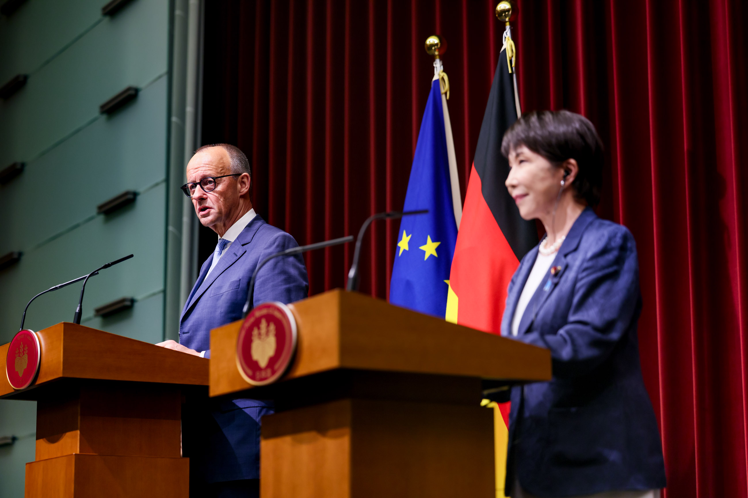 共同記者発表６