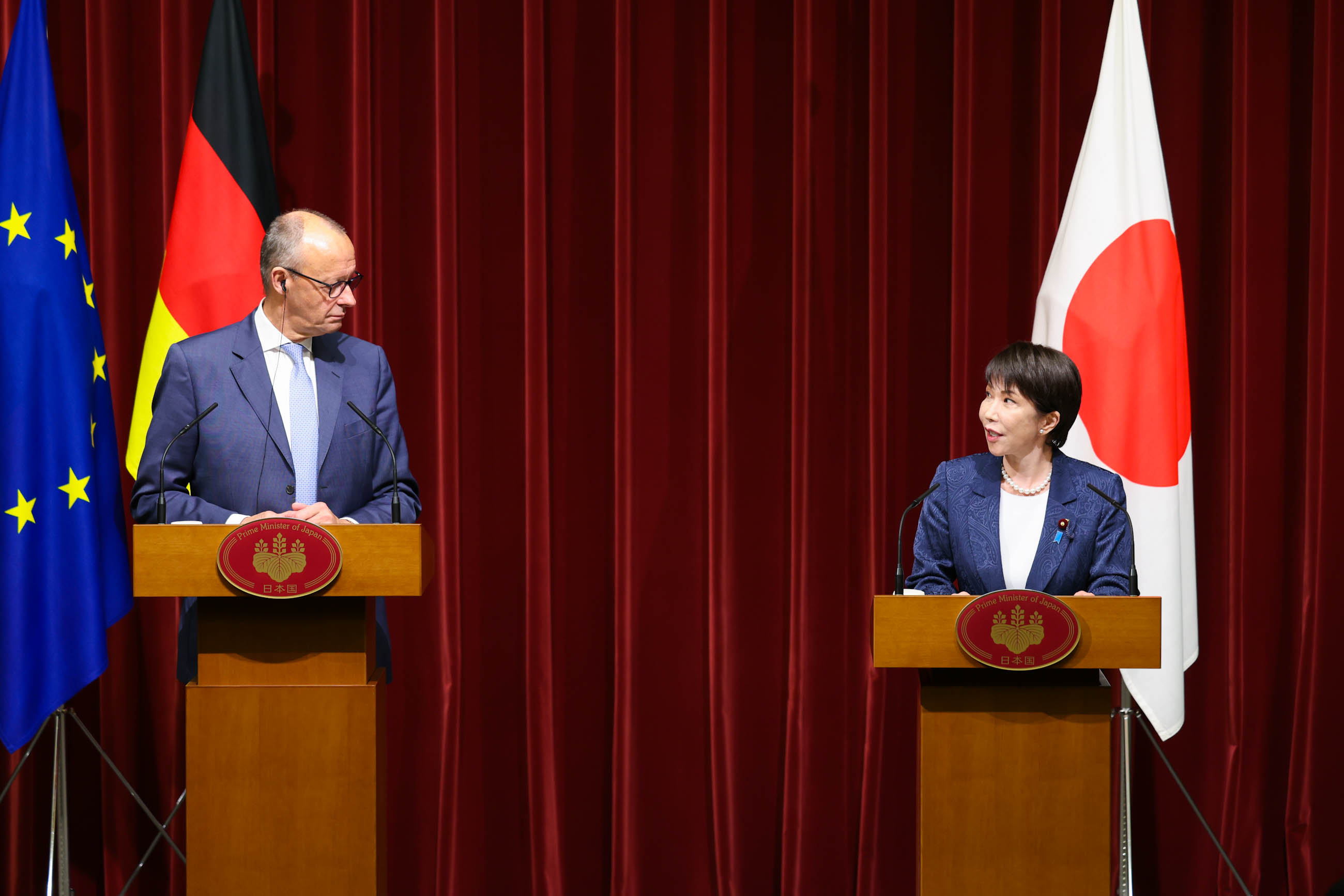 共同記者発表８