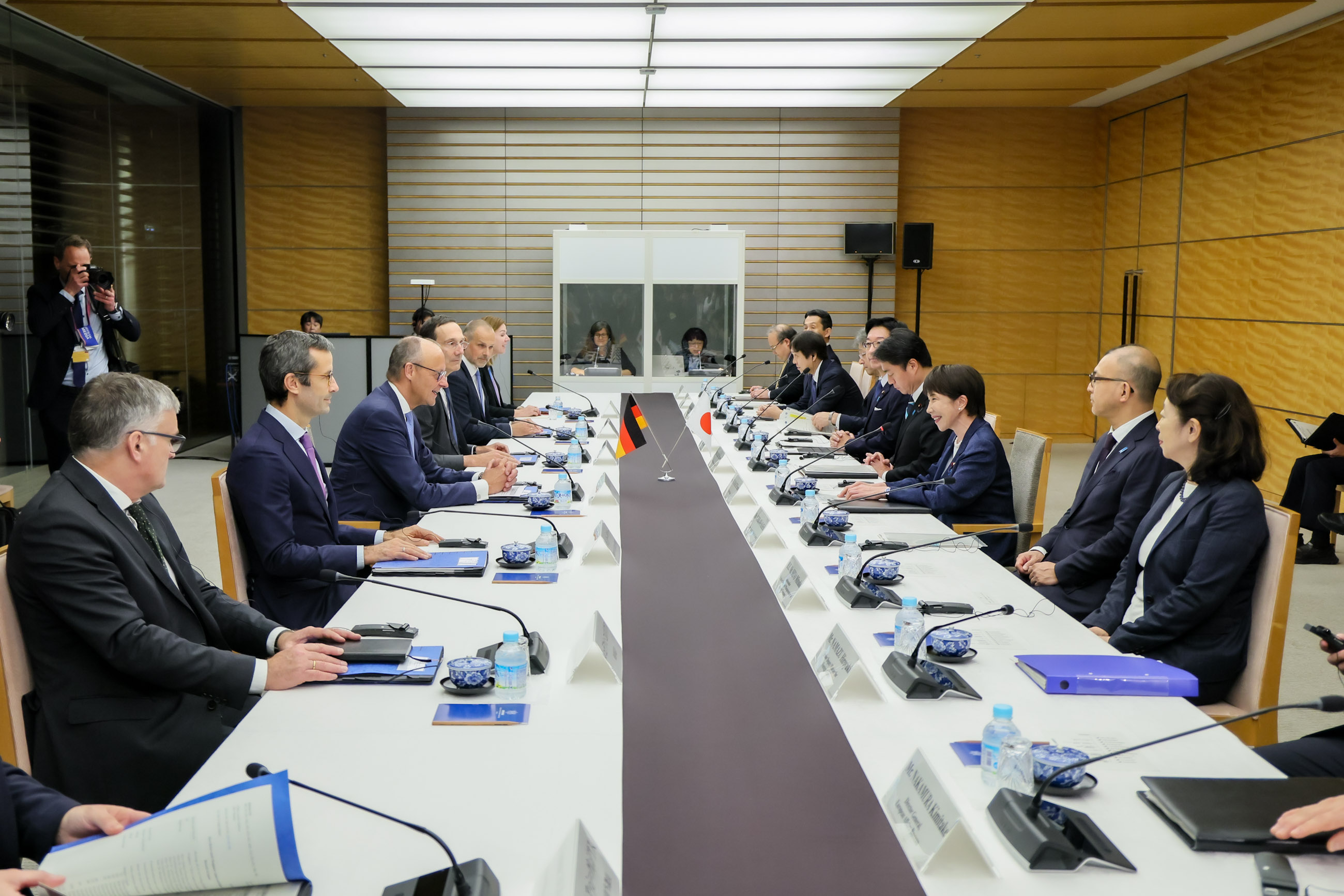 日独首脳会談３