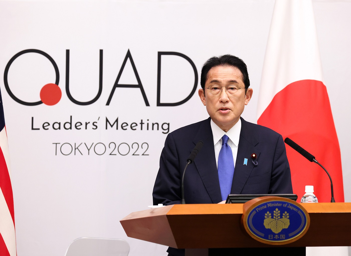 日米豪印首脳会合 議長国記者会見