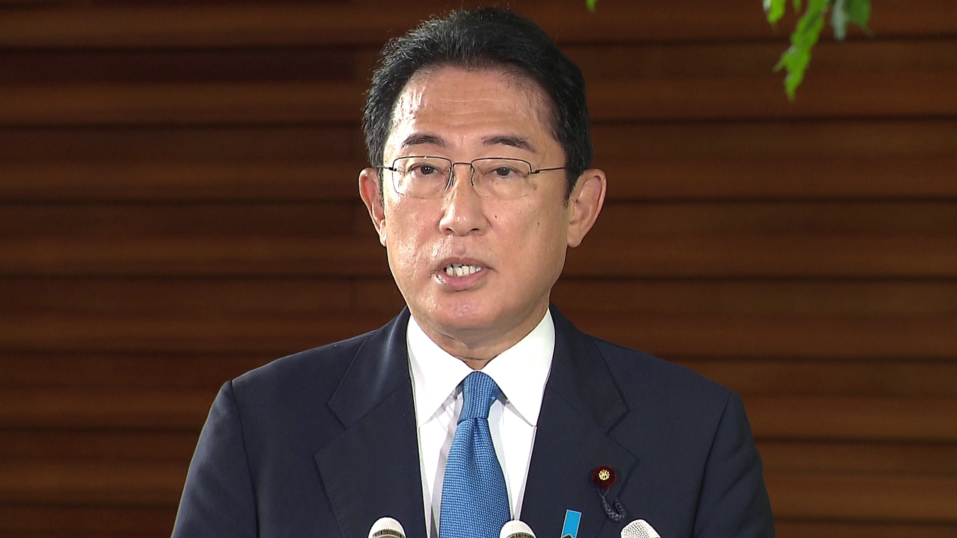 岸田総理の新型コロナウイルス感染症の療養終了等についての会見