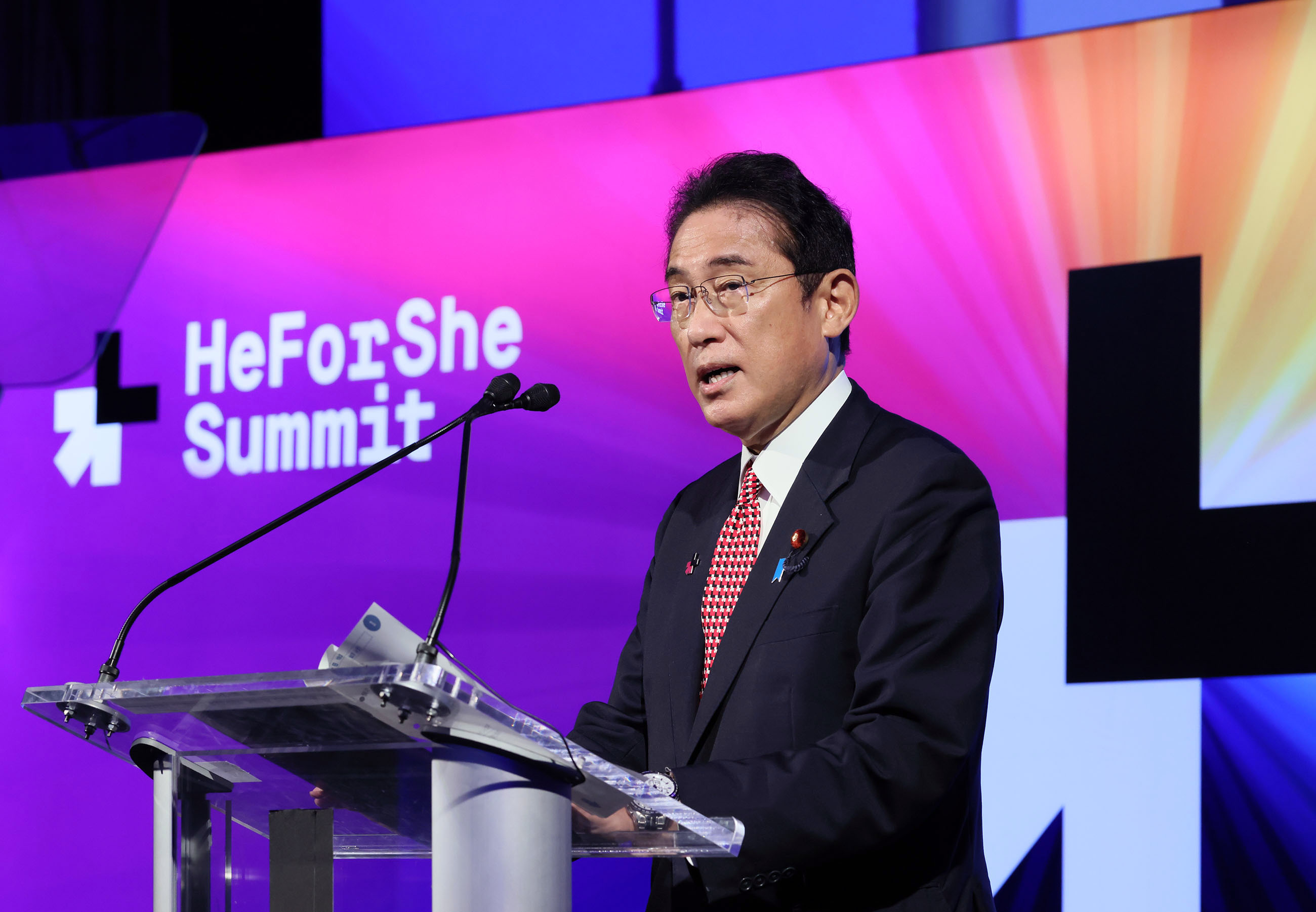 HeForSheサミット 岸田総理スピーチ