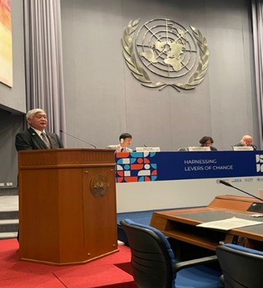 「国連アジア・太平洋地域　責任あるビジネスと人権フォーラム」での講演１