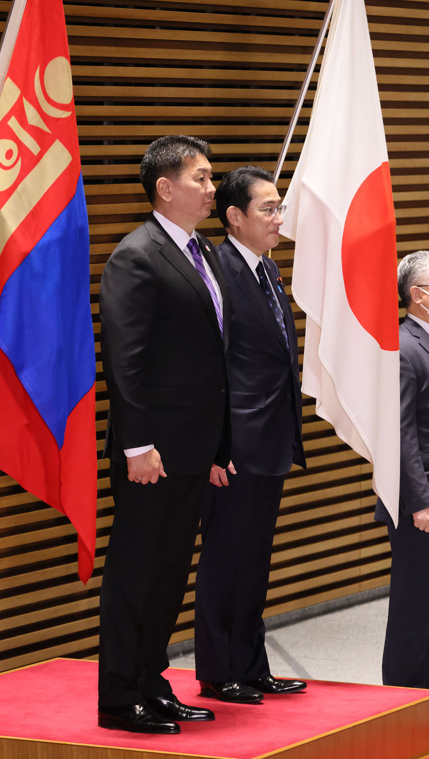 儀じょう隊による儀礼１