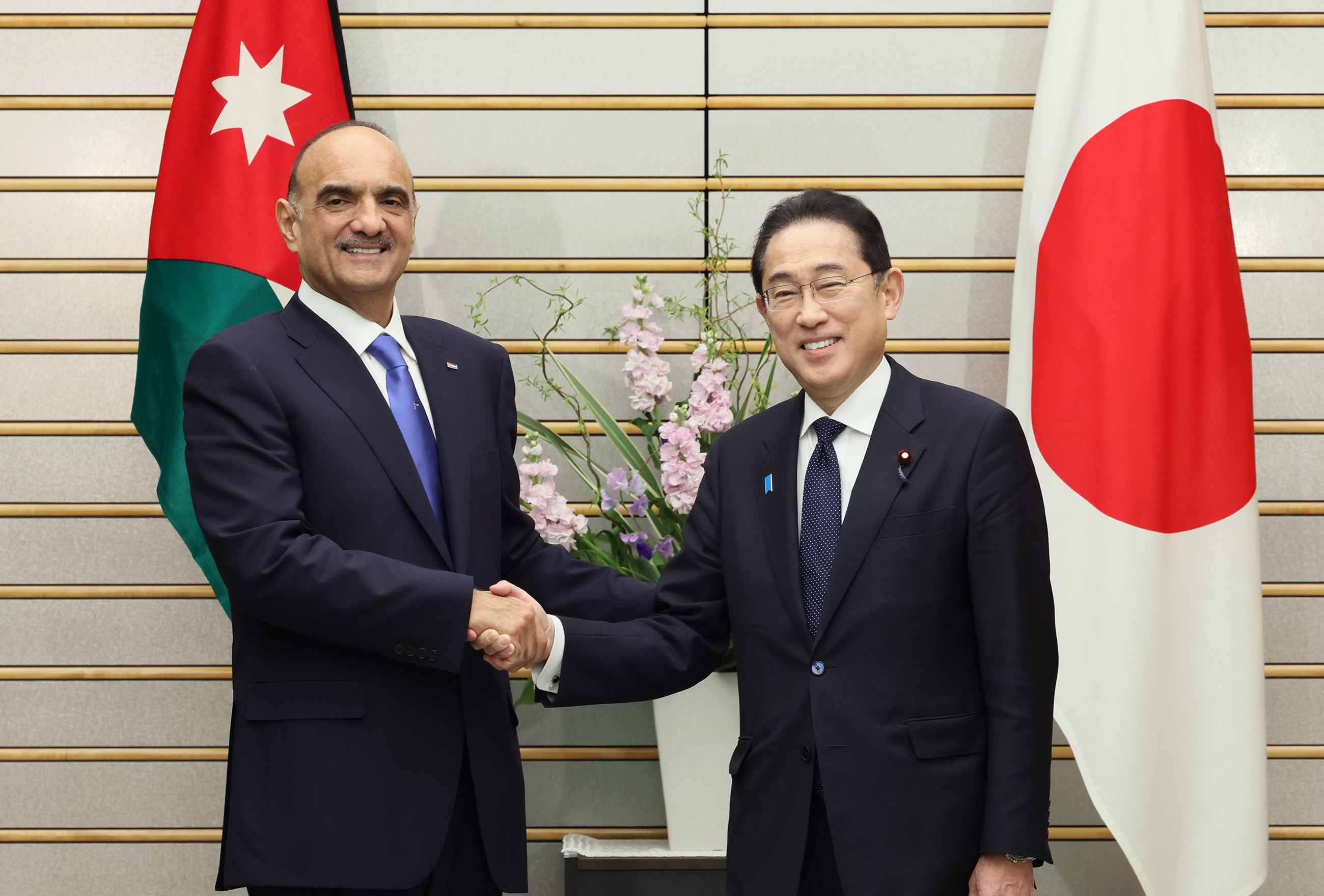 日・ヨルダン首脳会談１