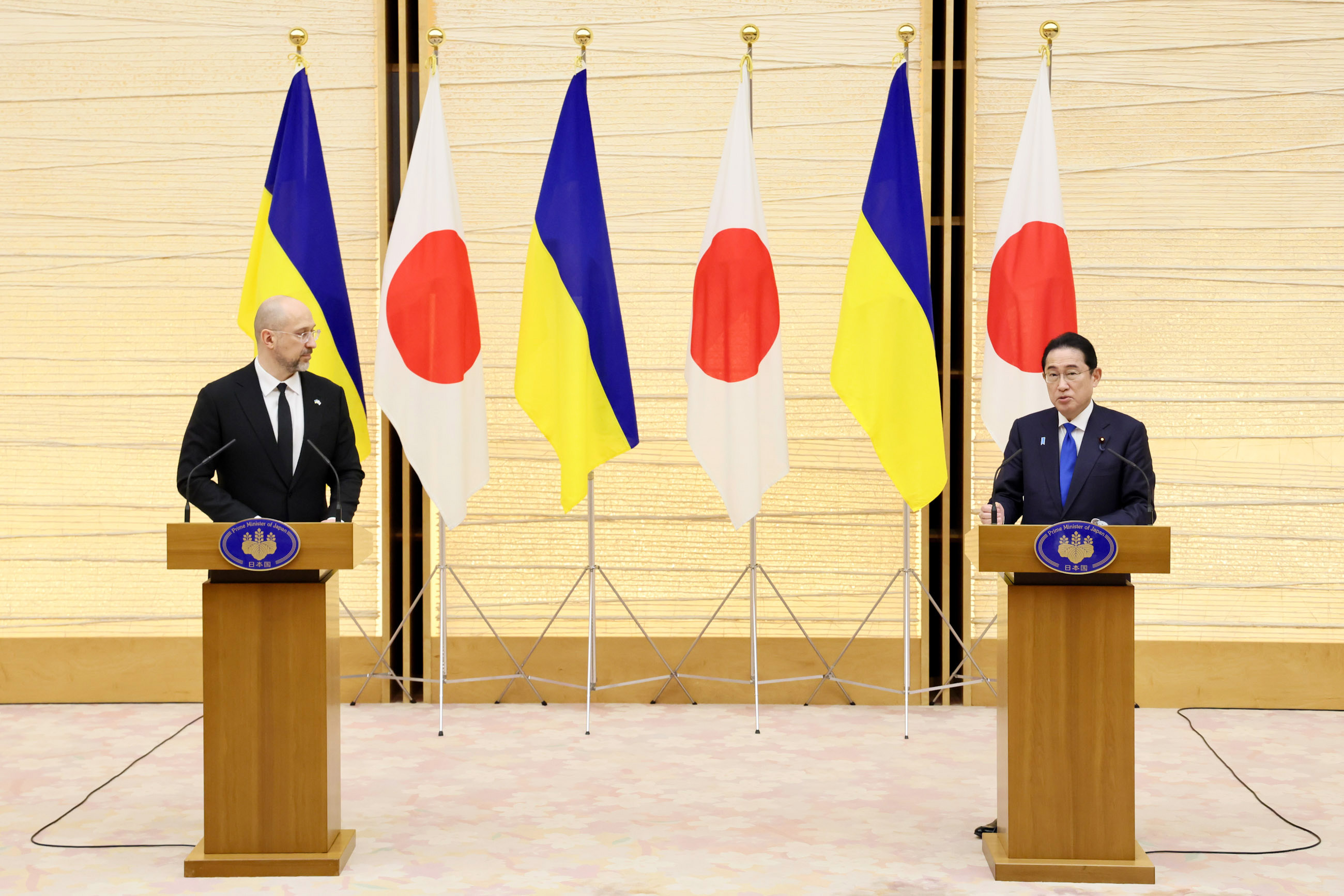 共同記者発表１