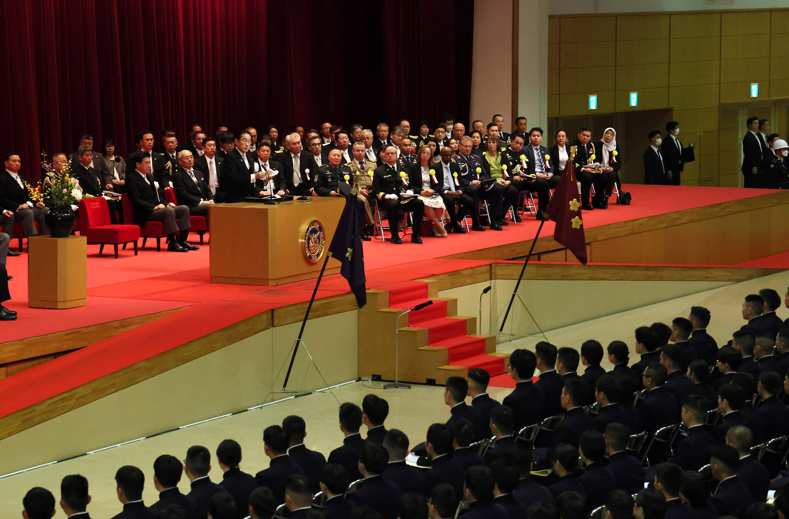 訓示を行う岸田総理４