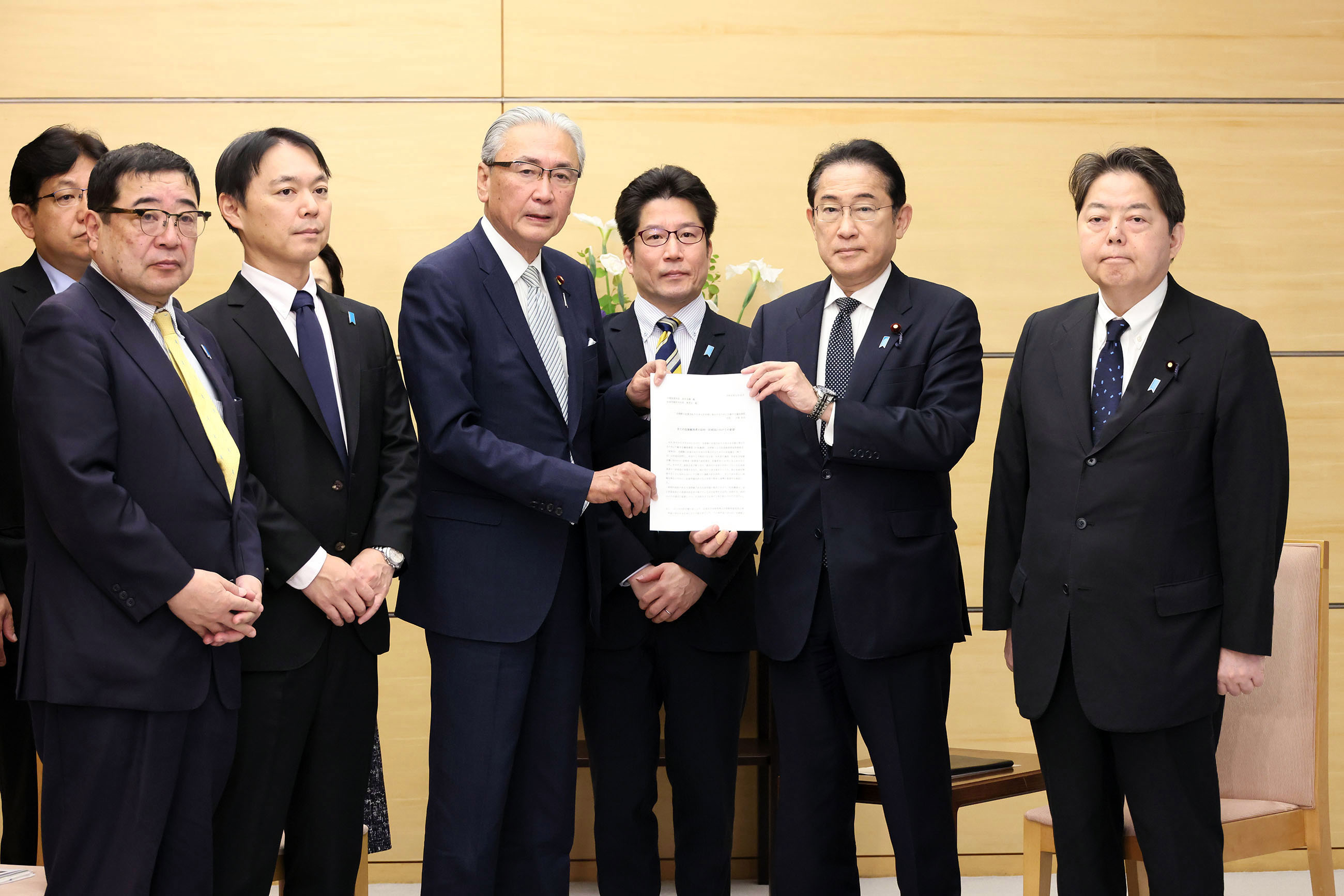 拉致被害者御家族等との面会