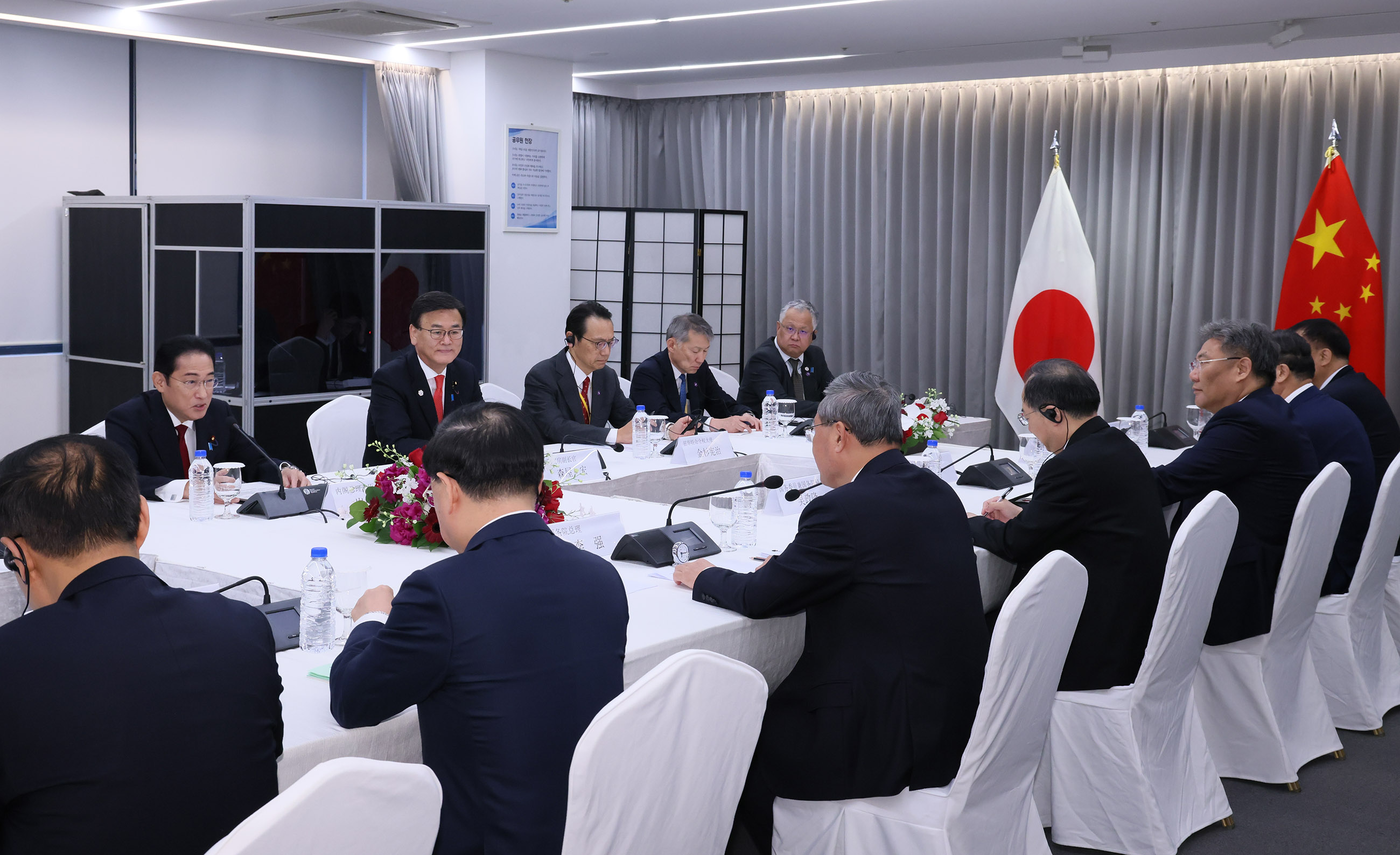 日中首脳会談５