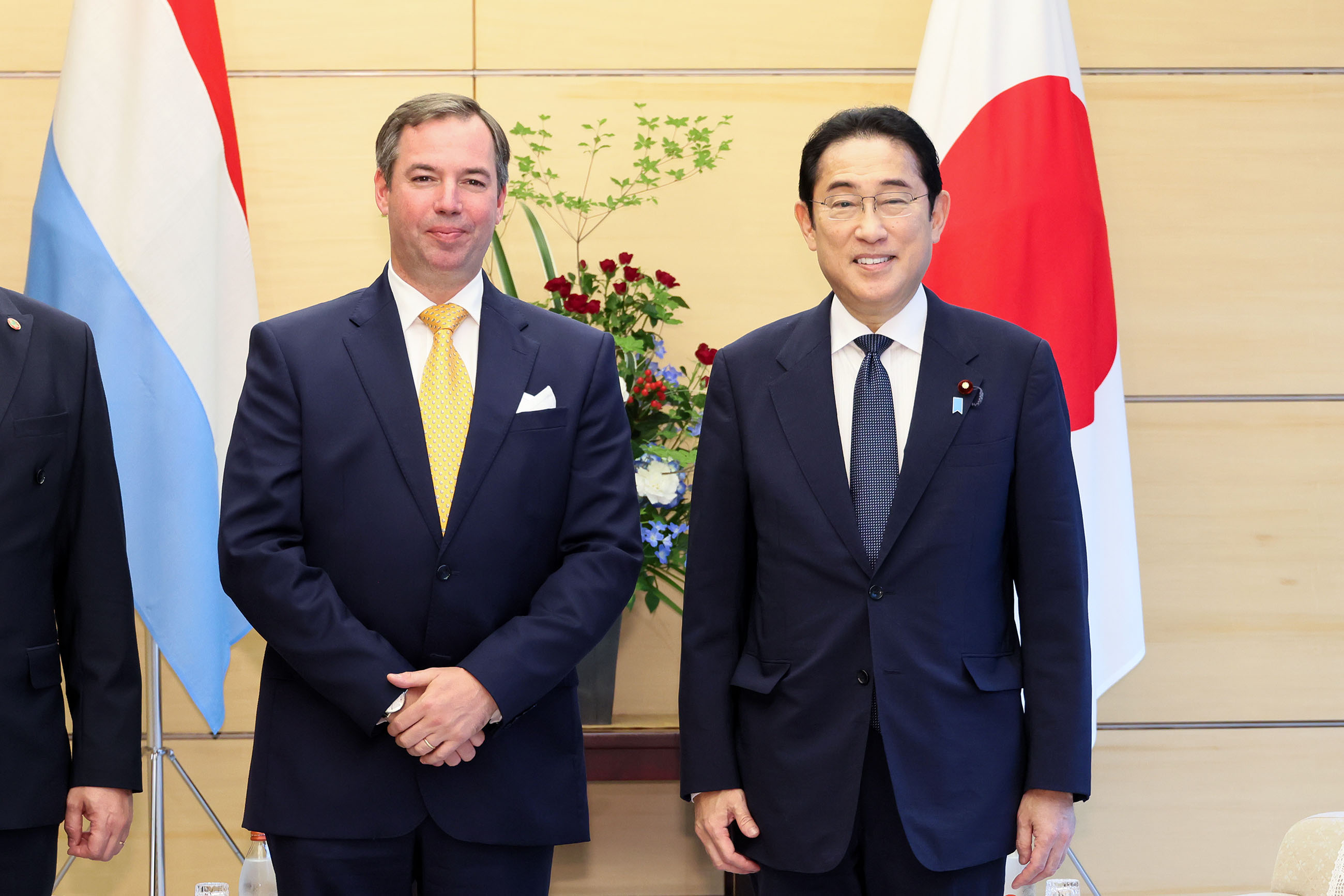 ギヨーム皇太子及びベッテル副首相兼外務・対外通商相との会談２