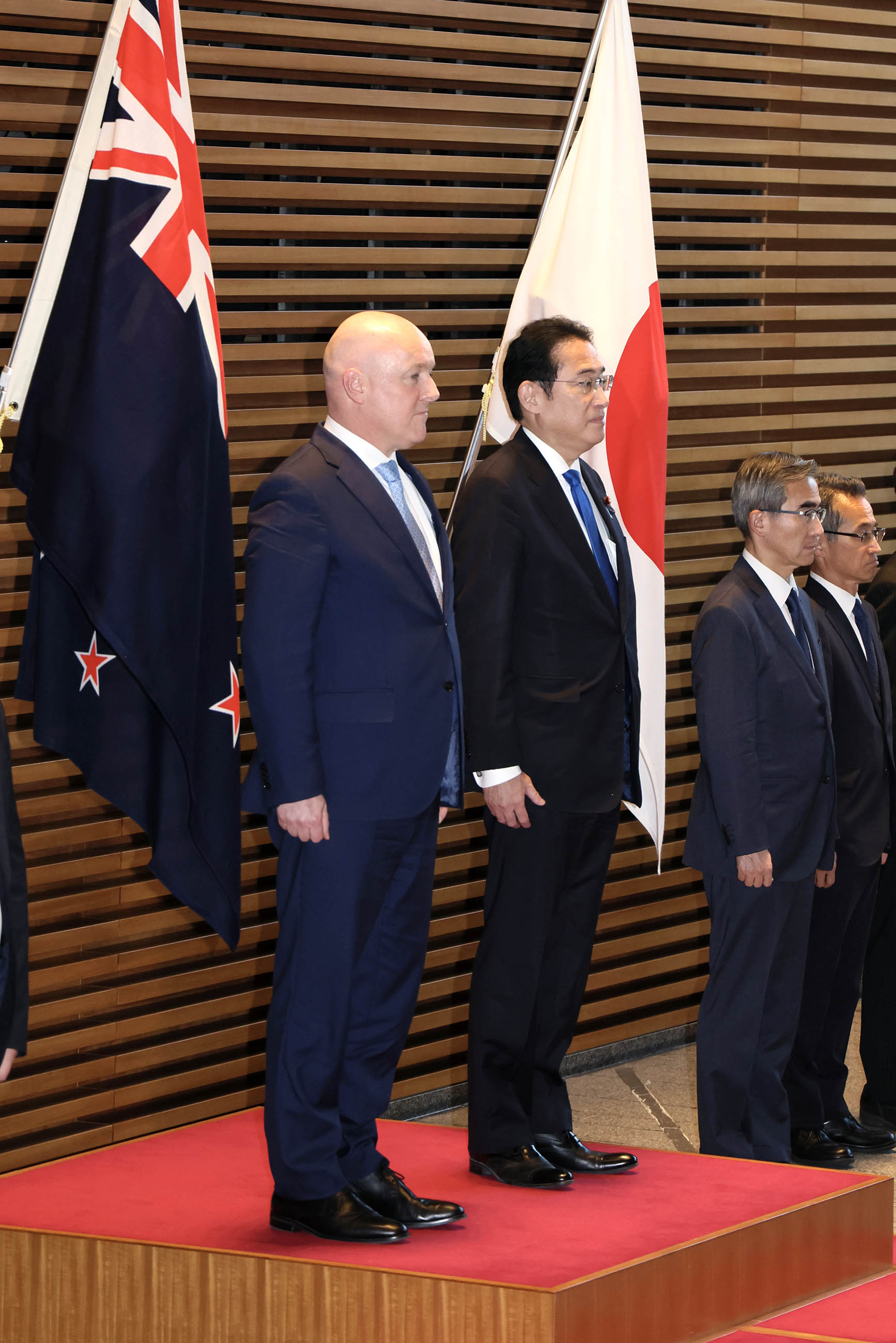 儀じょう隊による栄誉礼及び儀礼２